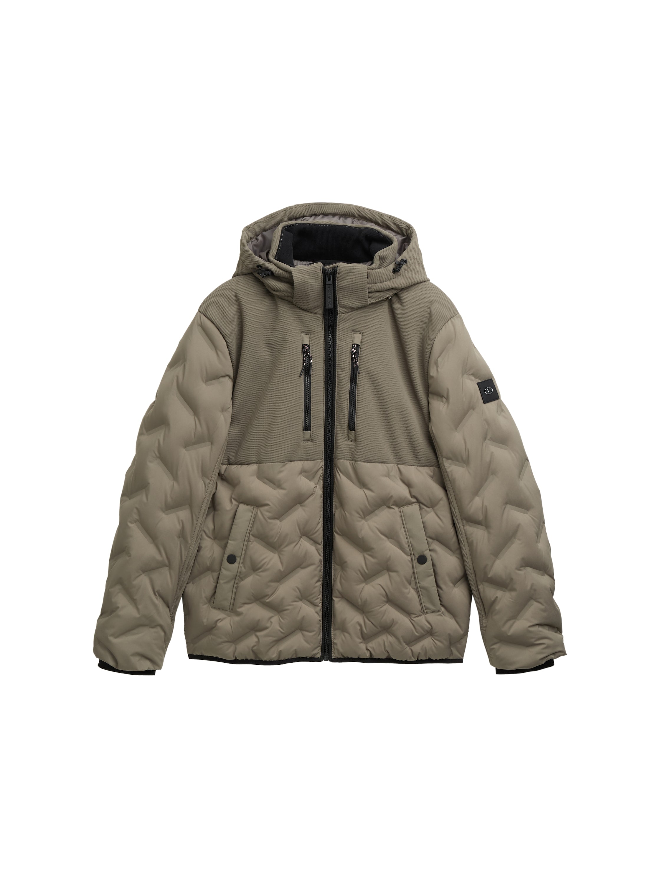 TOM TAILOR Steppjacke, mit Kapuze, mit Kapuze