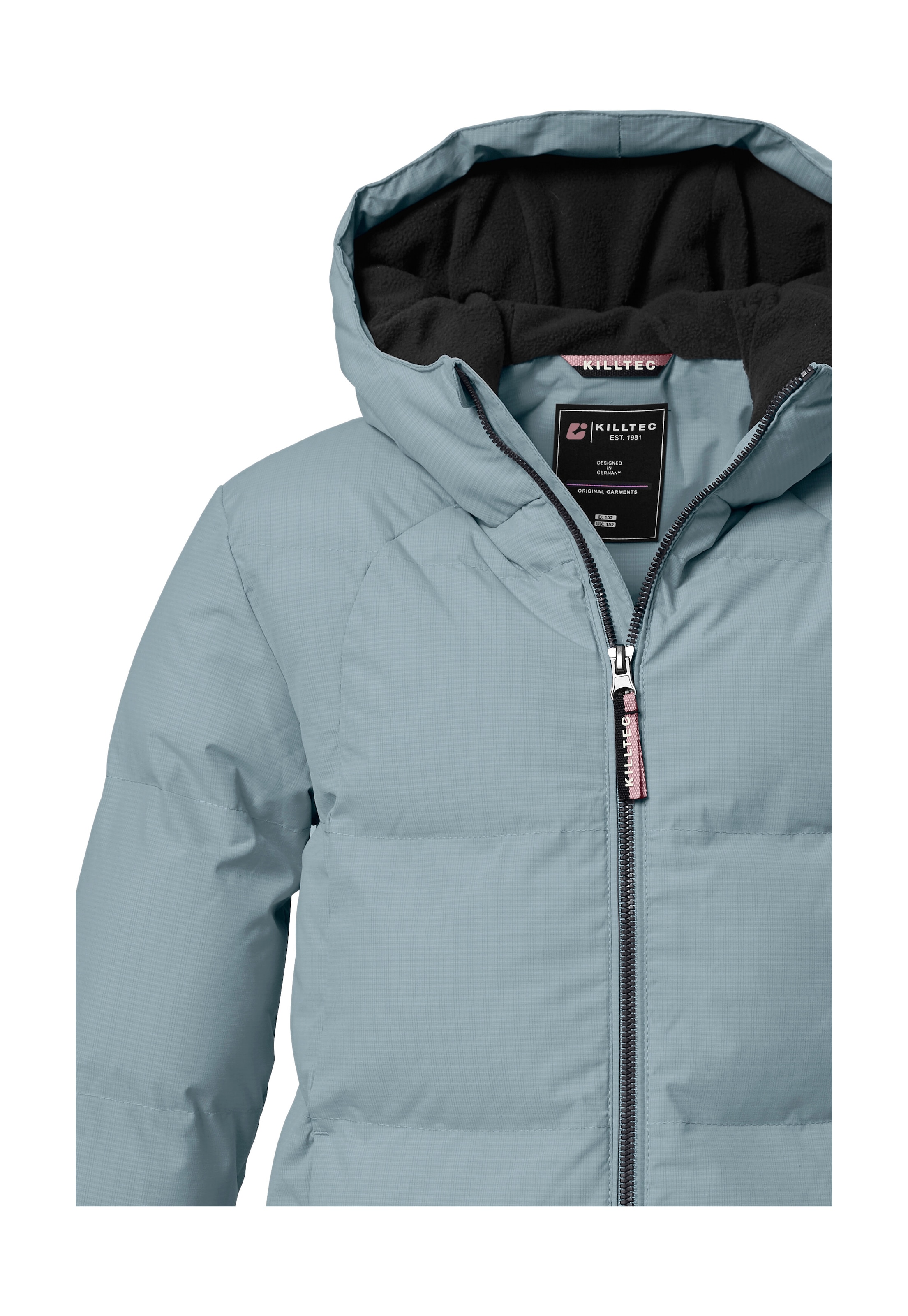 Killtec Steppjacke »KOW 357 GRLS QLTD JCKT«, Wasserabweisende Mädchenjacke mit Kapuze, atmungsaktiv, warm