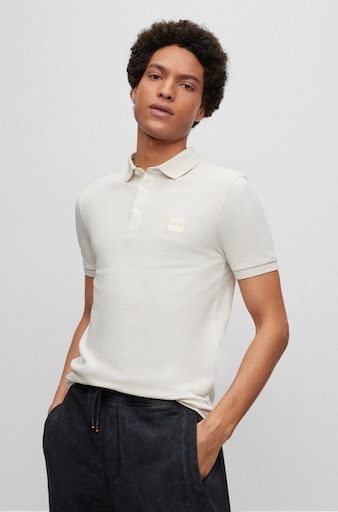 Outlet-Store BOSS ORANGE Poloshirt »Passenger«, mit von BOSS Logo-Patch kaufen ▷ | dezentem BAUR