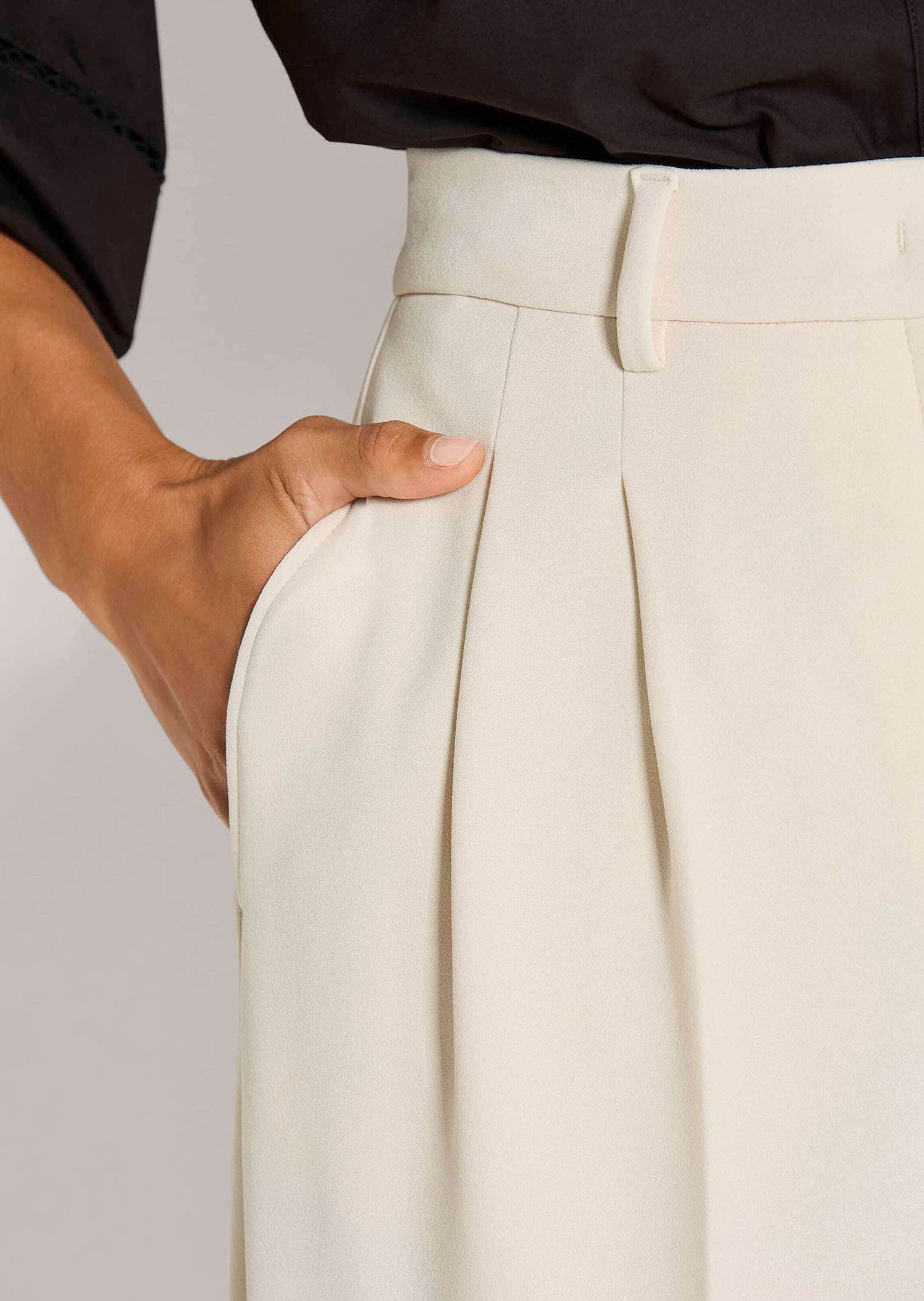 MADELEINE Stoffhose »Bundfaltenhose Stoffhose mit Bügelfalten«