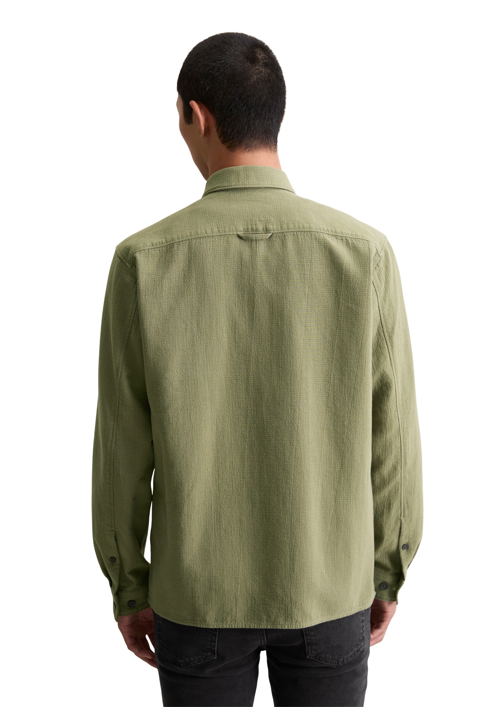 Thumbnail - Marc OPolo DENIM Langarmhemd "mit feiner Struktur"