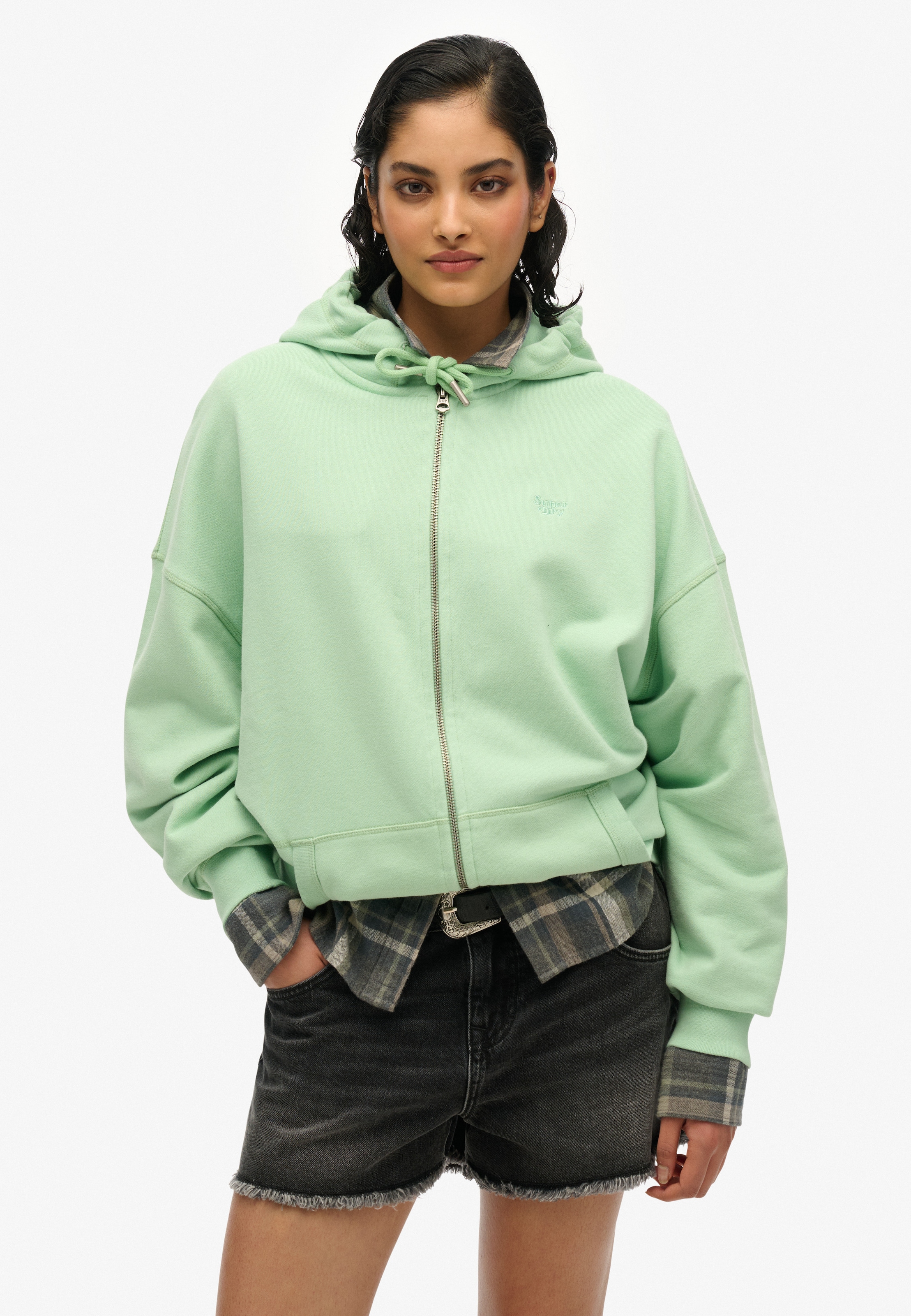 Superdry Kapuzensweatjacke "STUDIOS ZIP HOODIE" günstig online kaufen