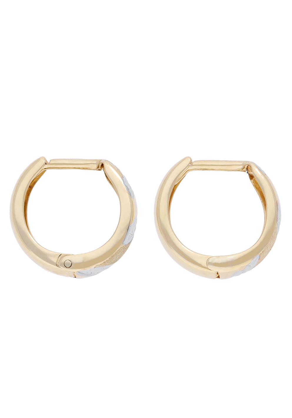 Firetti Paar Creolen »Schmuck Geschenk Gold 375 Ohrschmuck Creole«