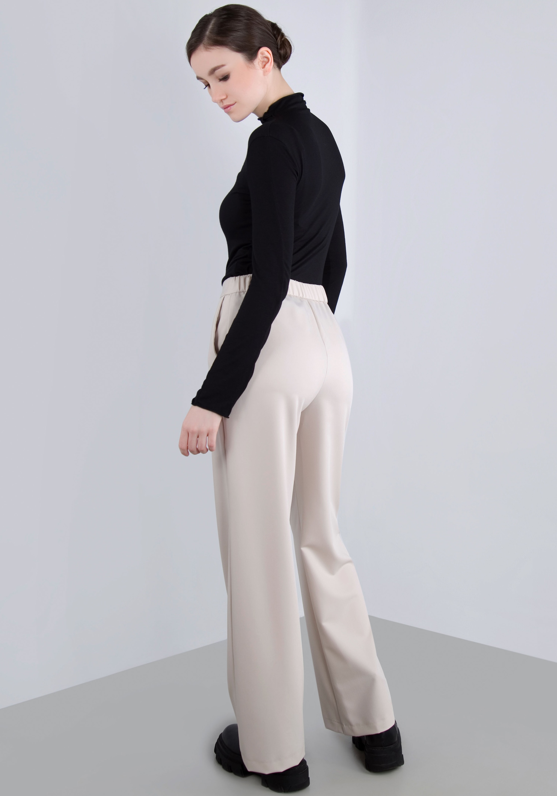 IMPERIAL Stoffhose  Sommerhose , lässig weite Hose mit Gummibund im Rücken