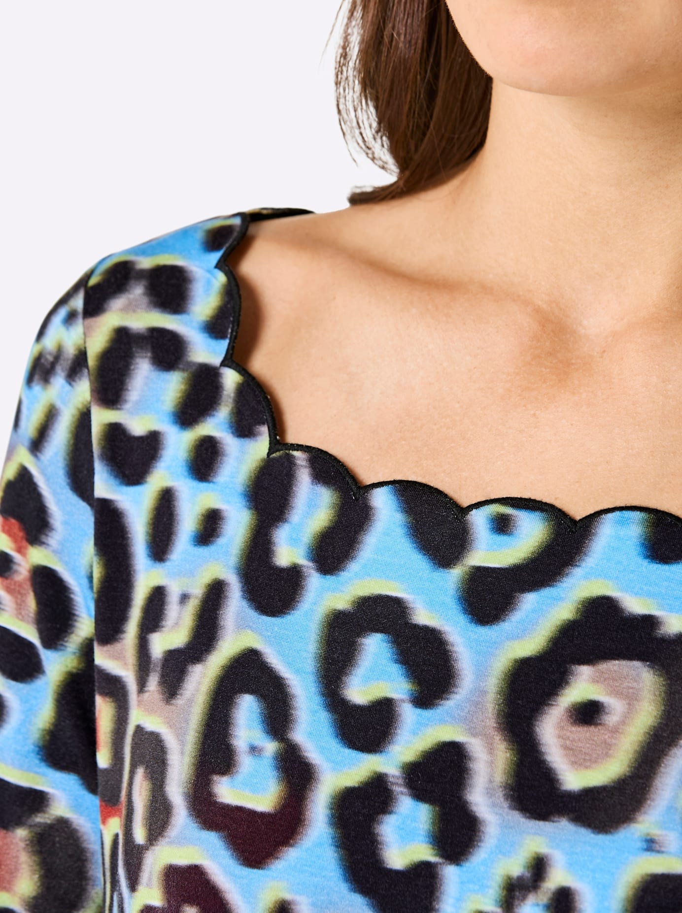 Creation L Premium Lyocell 3/4 Sleeve Shirt Multicolored 36 5