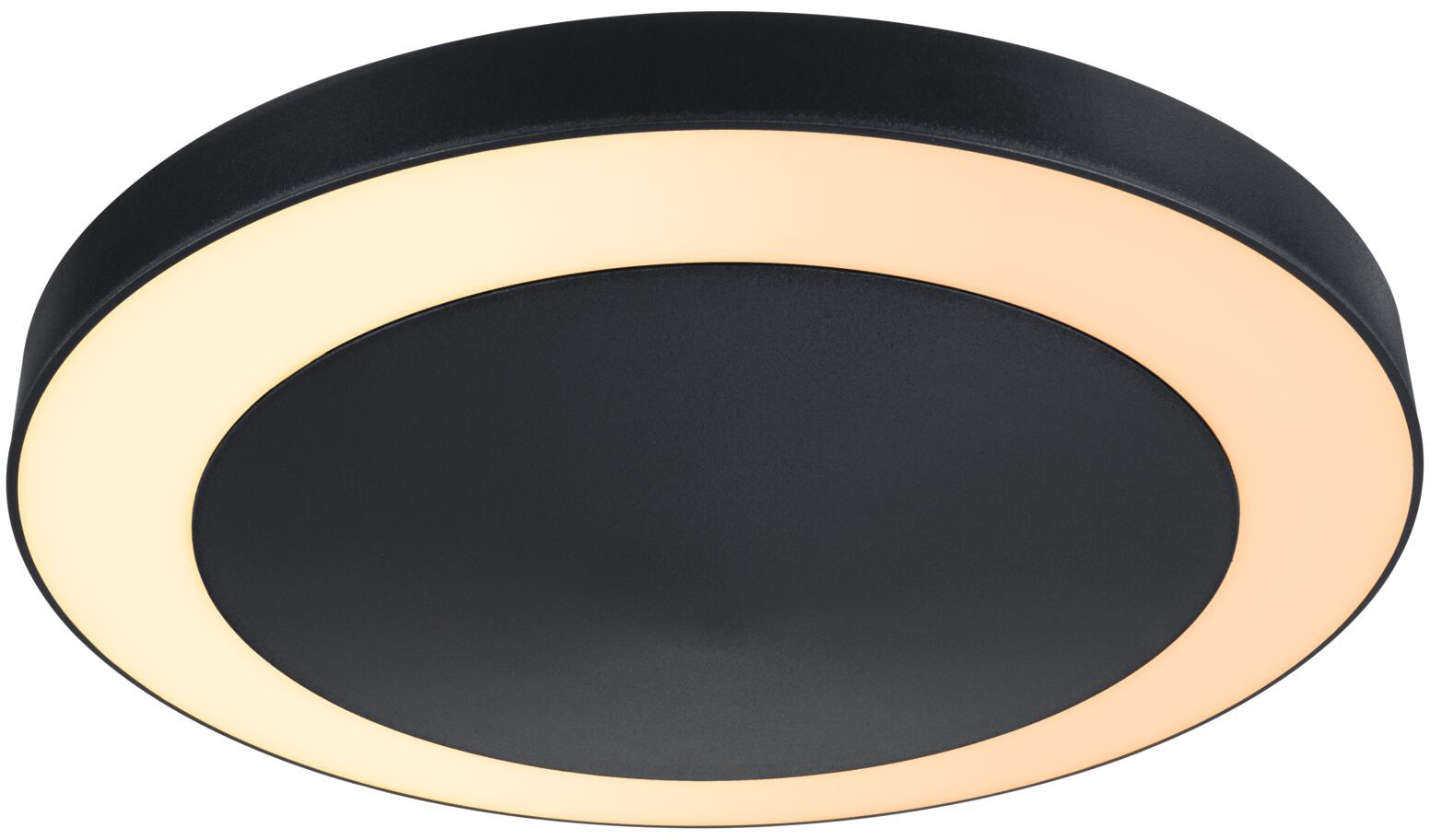 Paulmann Deckenleuchte »Circula«, 1 flammig, Deckenlampe, nickel-matt, 22,5 cm, warmweiß, Deckenleuchte, Lampe