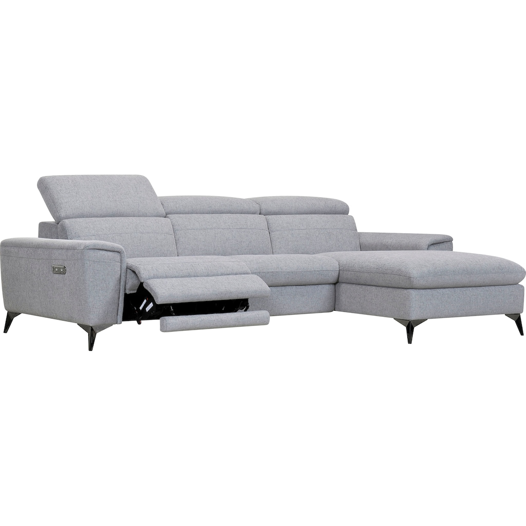 Places of Style Ecksofa »Theron, L-Form, 263 cm,«