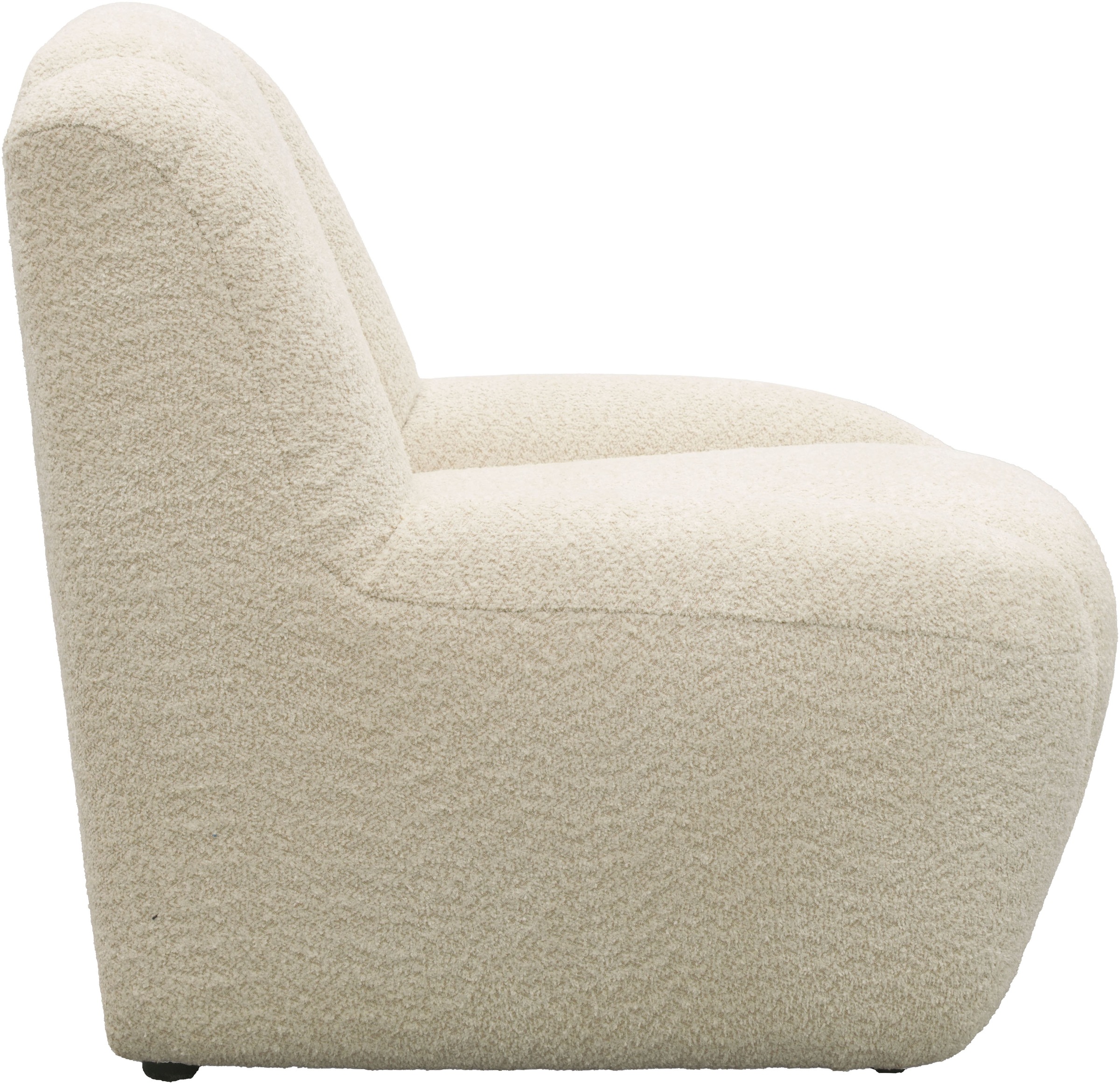 DOMO collection Polstergarnitur »Ryos, 2-Sitzer und 2,5-Sitzer, organische Form« Set, 2 tlg. skulpturale Opik, cozy chic