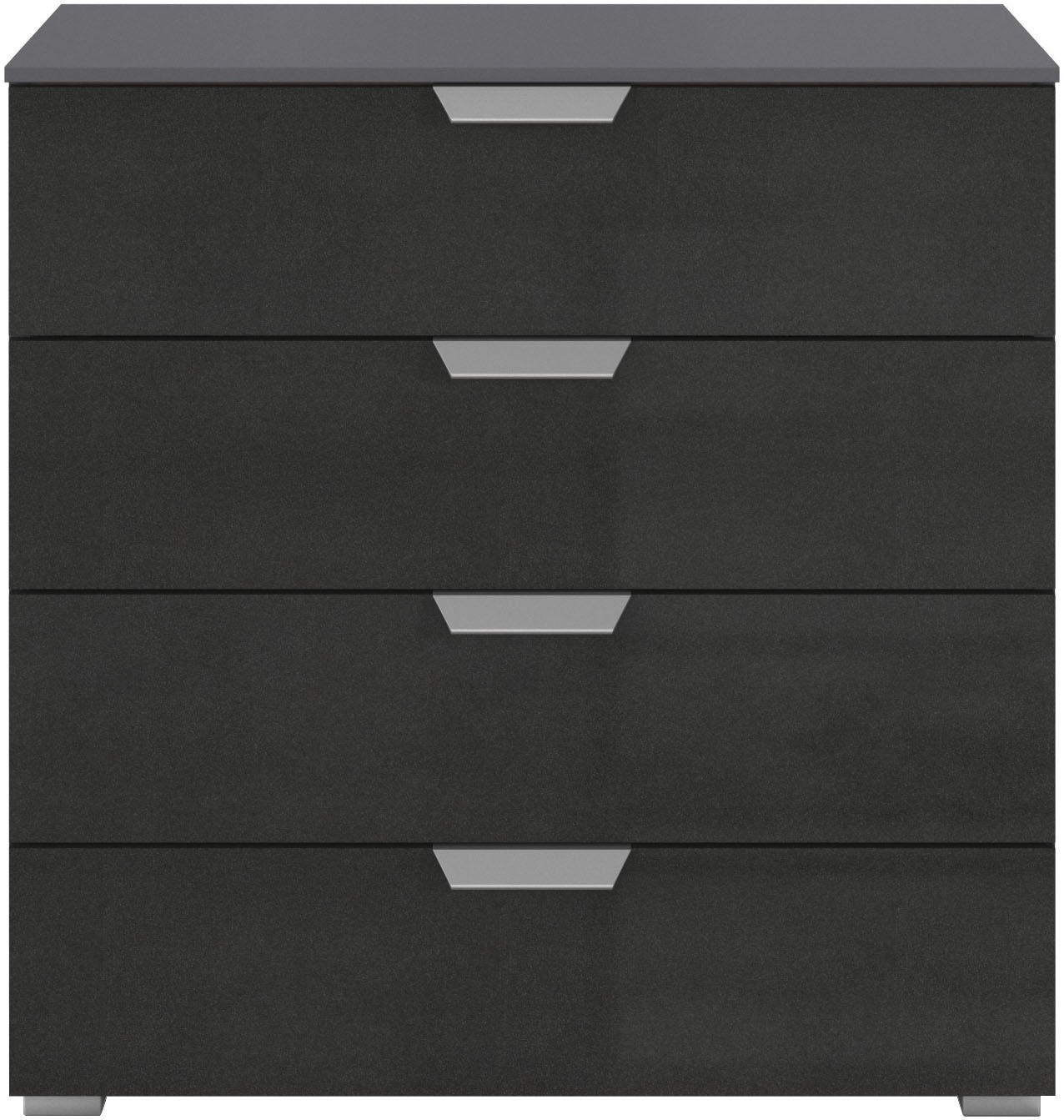 rauch Schubkastenkommode »Sideboard Schubladenkommode ORIAS mit Dekor- oder Hochglanzfront«, (Breite 80 cm inkl. Soft-Close-Funktion), vier große und geräumige Schubladen mit viel Stauraum MADE IN GERMANY