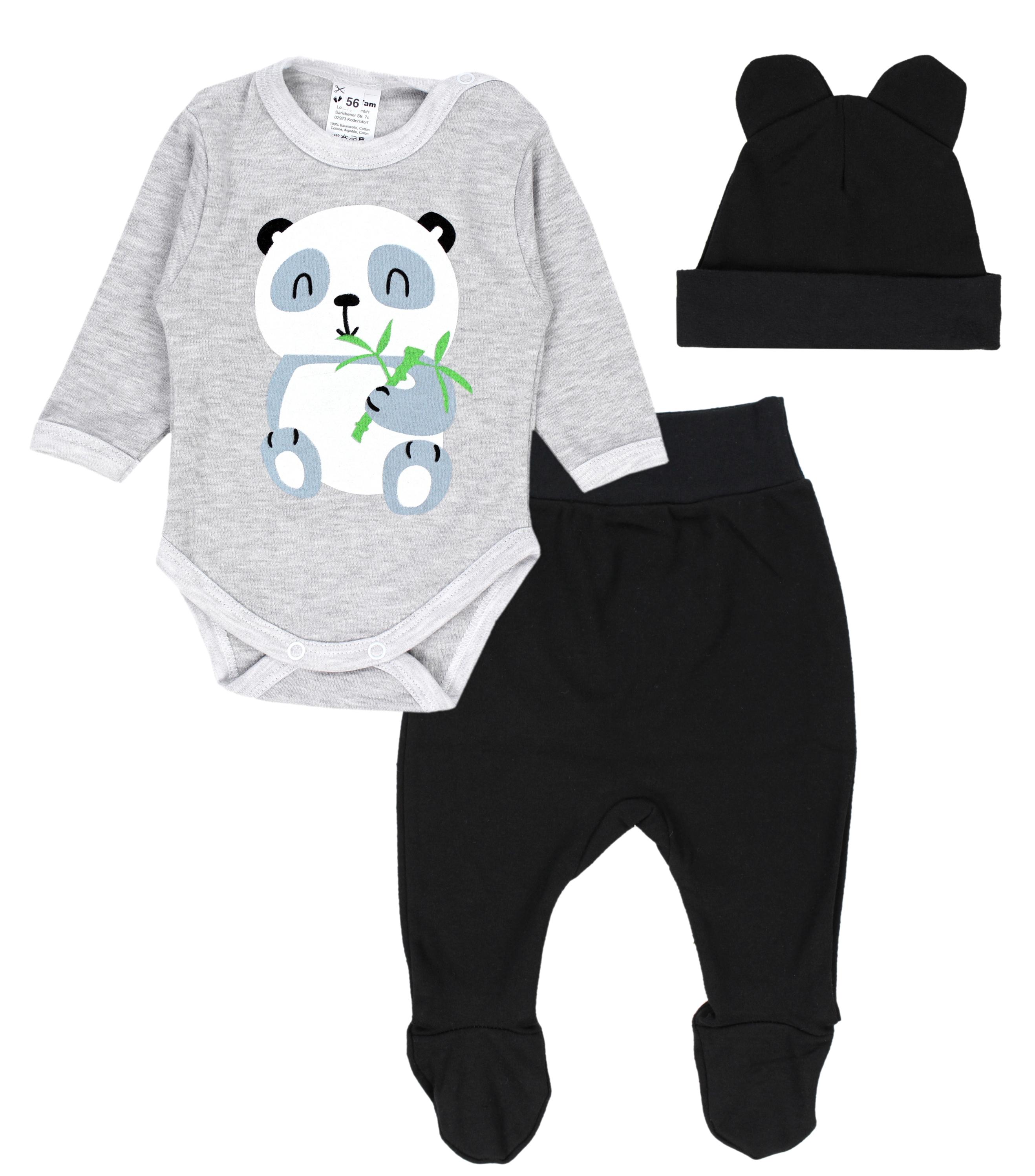 TupTam Body "Set Baby Body Strampelhose Mütze Bekleidungsset"