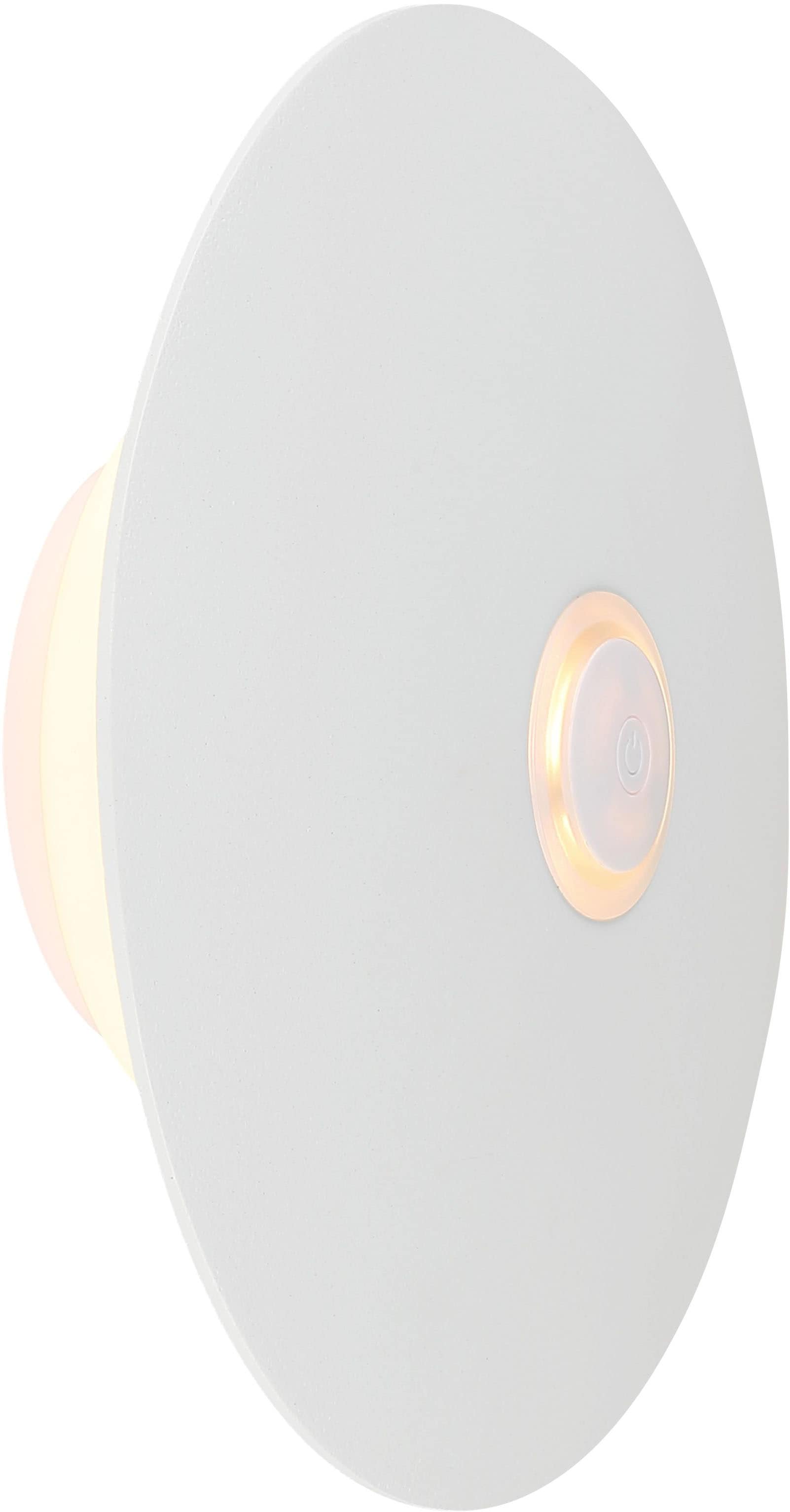 GLOBO LIGHTING LED Tischleuchte »KYLER«, 1 flammig, Leuchtmittel LED-Modul | LED fest integriert, Akku Tisch- und Wandleuchte, Touchdimmer, Lichttemperaturwechsel