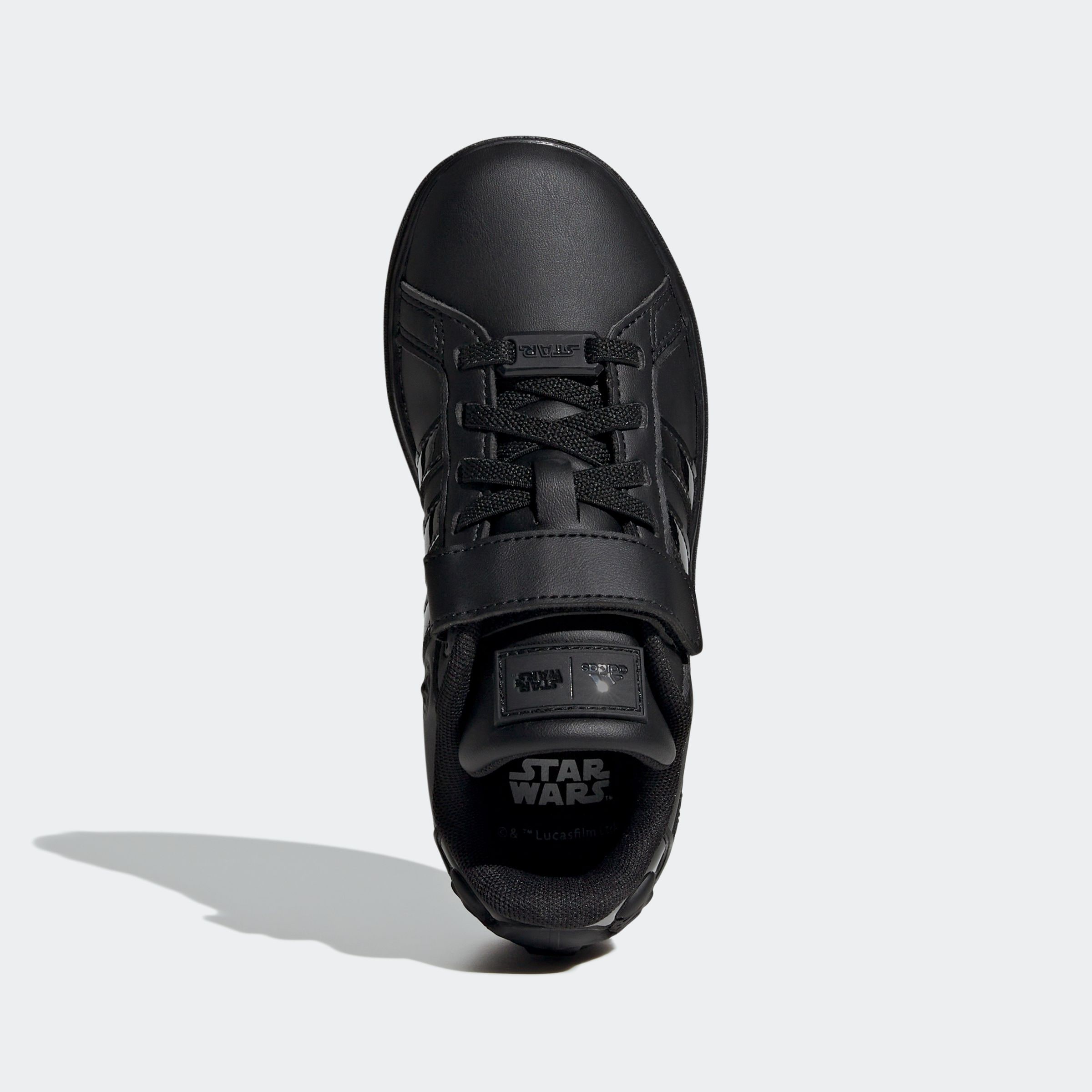 adidas Sportswear Sneaker »ADIDAS STAR WARS GRAND COURT 2.0 KIDS SCHUH«, Design auf den Spuren des adidas Superstar