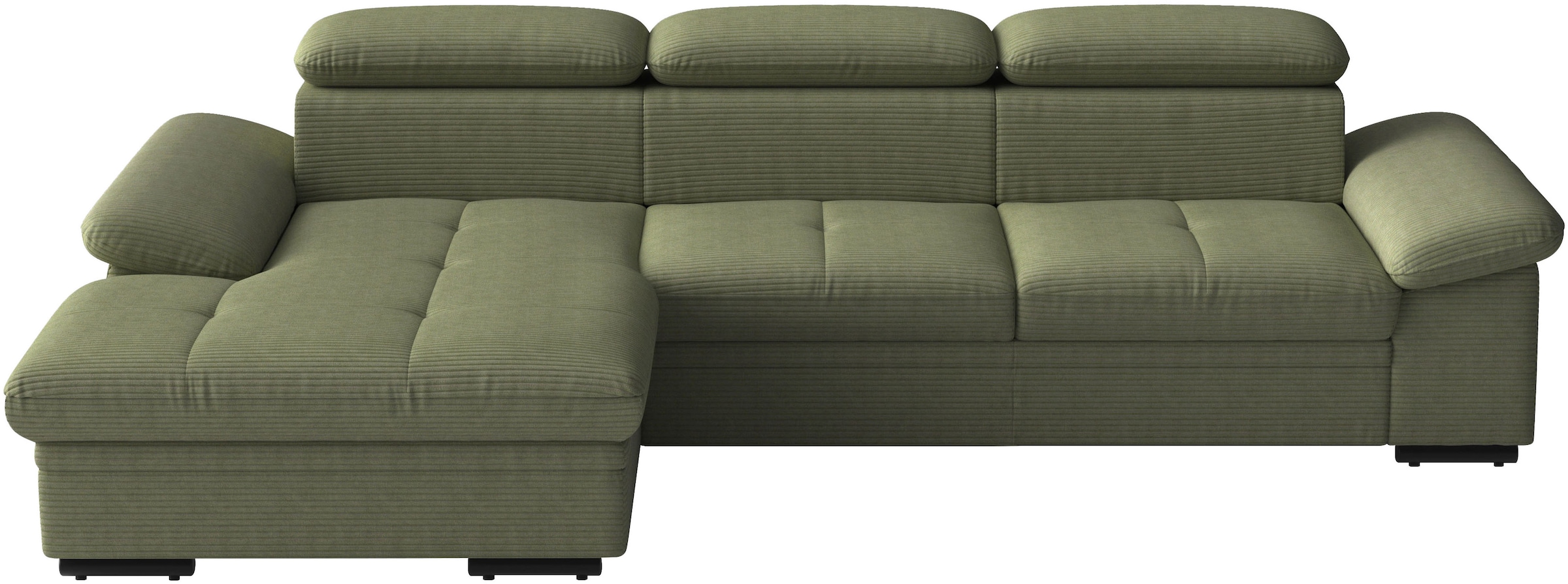 sit&more Ecksofa "Viola L-Form, B: 260 cm, Arm- & Kopfteilverstellung" optional Schlaffunktion,inkl Armteil- & Kopfteilverstellung
