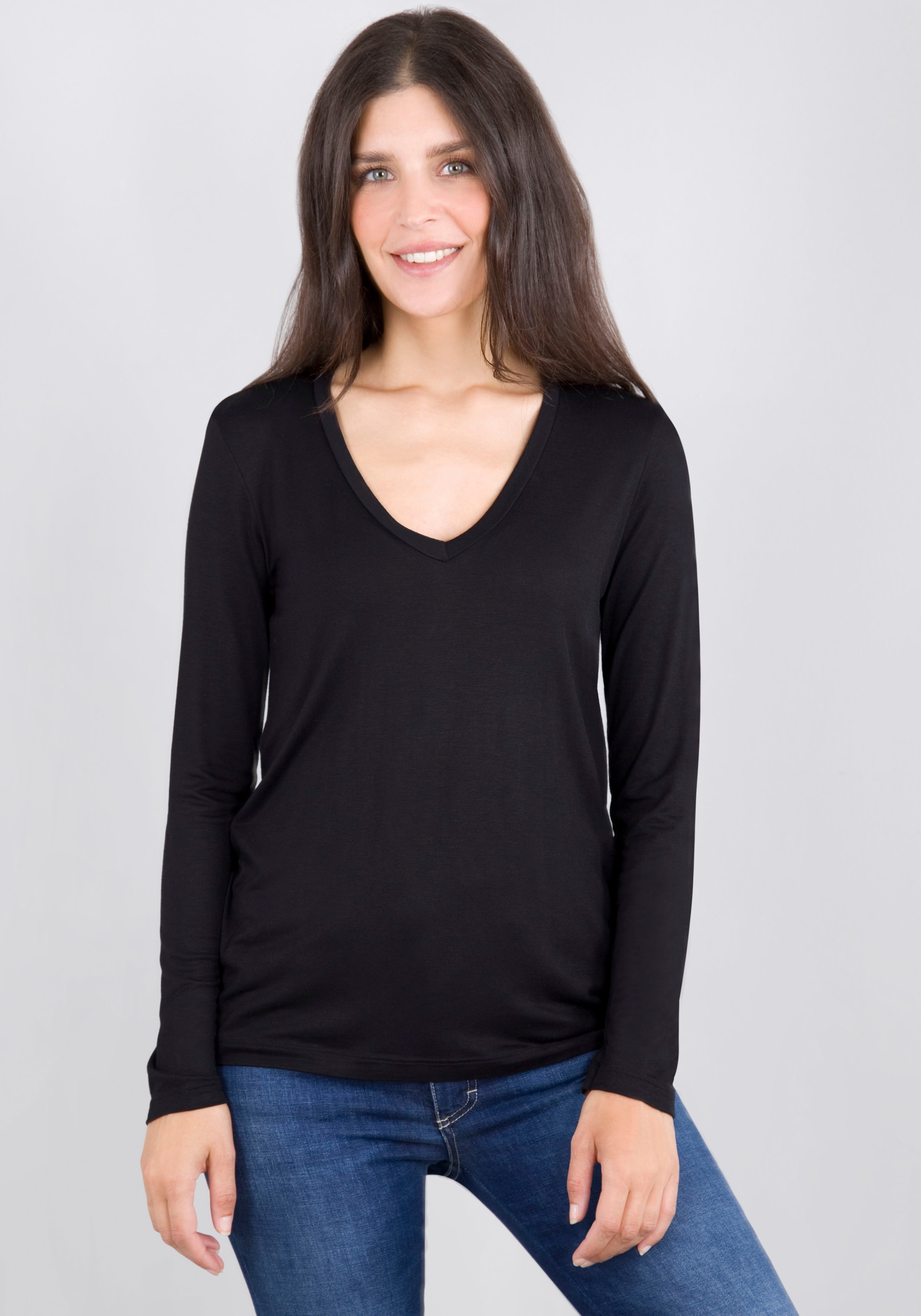 Jeans Black | Friday BAUR Please Langarmshirt