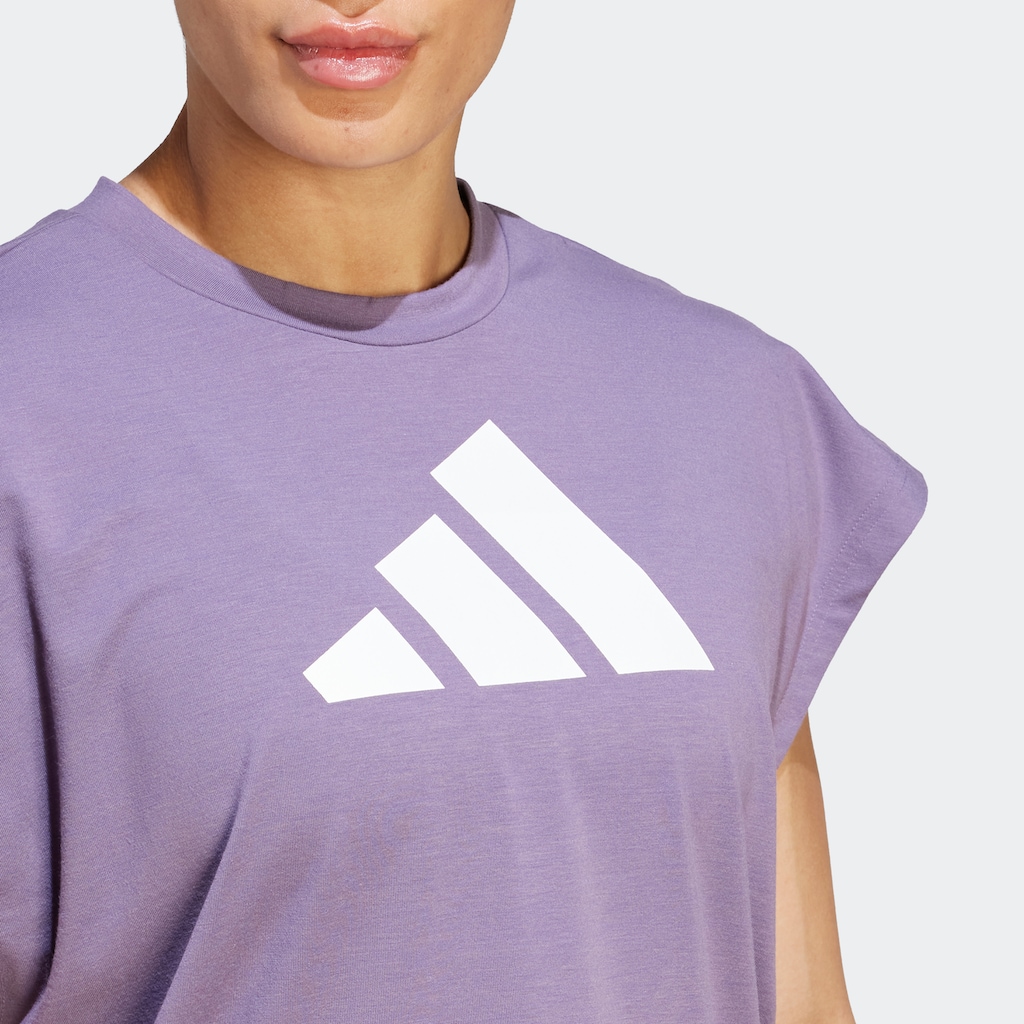 adidas Performance T-Shirt »TRAIN ICONS TRAINING REGULAR FIT LOGO«