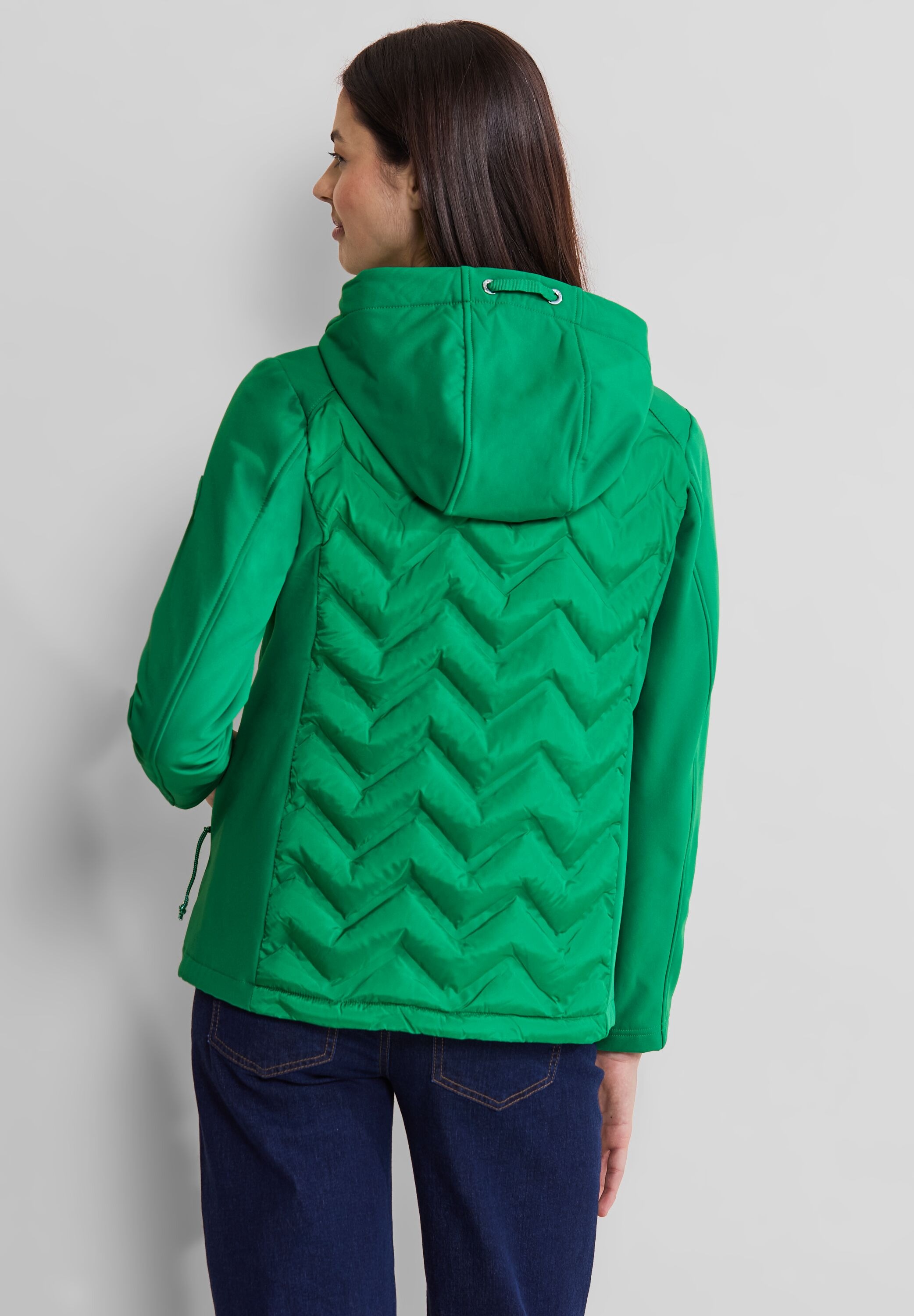 STREET ONE Softshelljacke, mit Kapuze, mit Kapuze