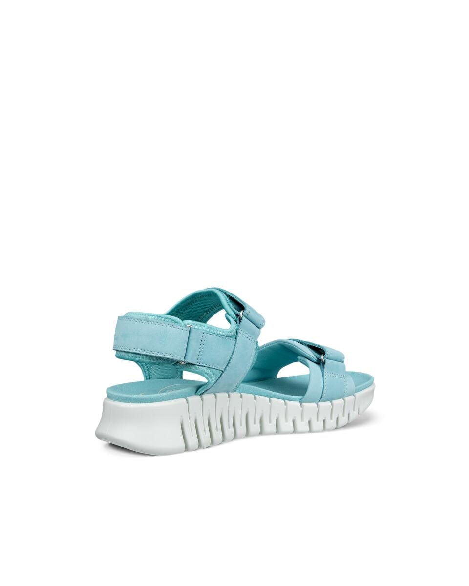 Ecco Sandalette »ECCO GRUUV SOL W«, Plateau, Sommerschuh, Sandalette mit praktischem Klettverschluss