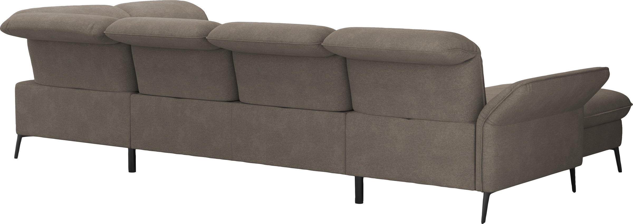 sit&more Wohnlandschaft »Emely«, mit Sitztiefenverstellung optional mit Bettfunktion und Bettkasten