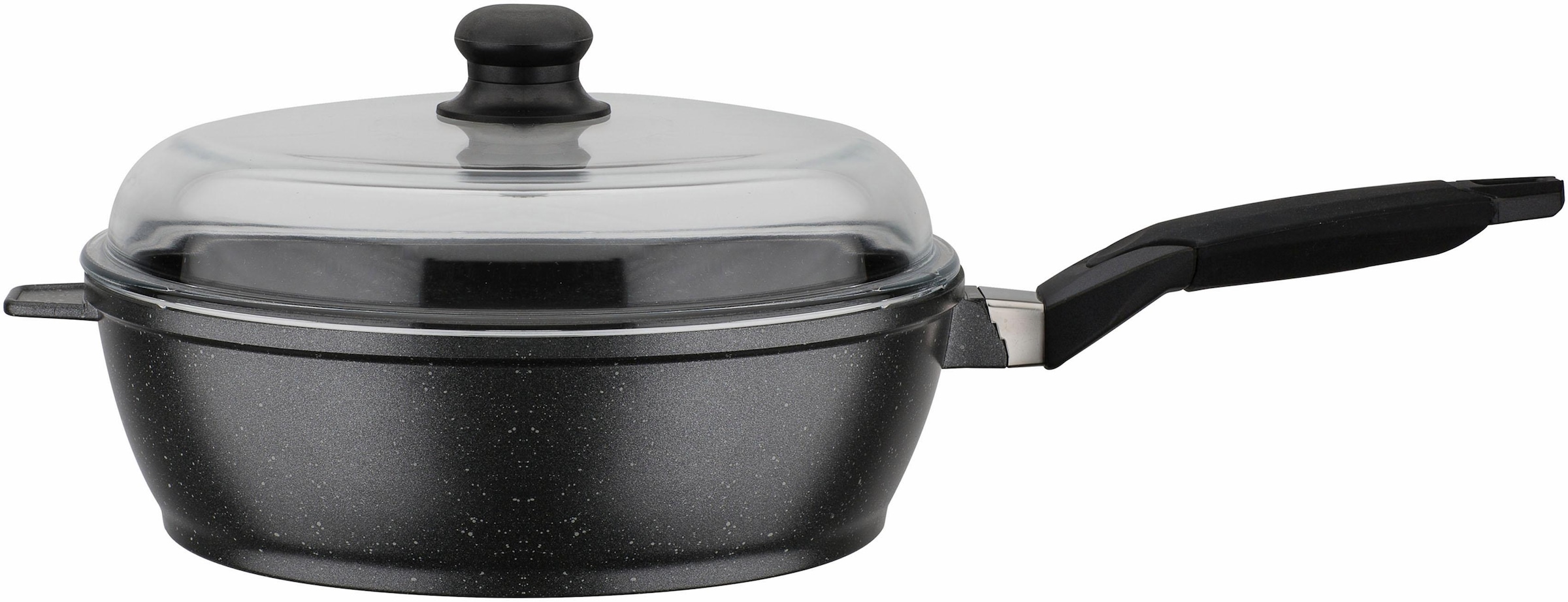 GSW Schmorpfanne "Titanium Granit" Aluminiumguss 1 Stk. tlg. Induktion günstig online kaufen