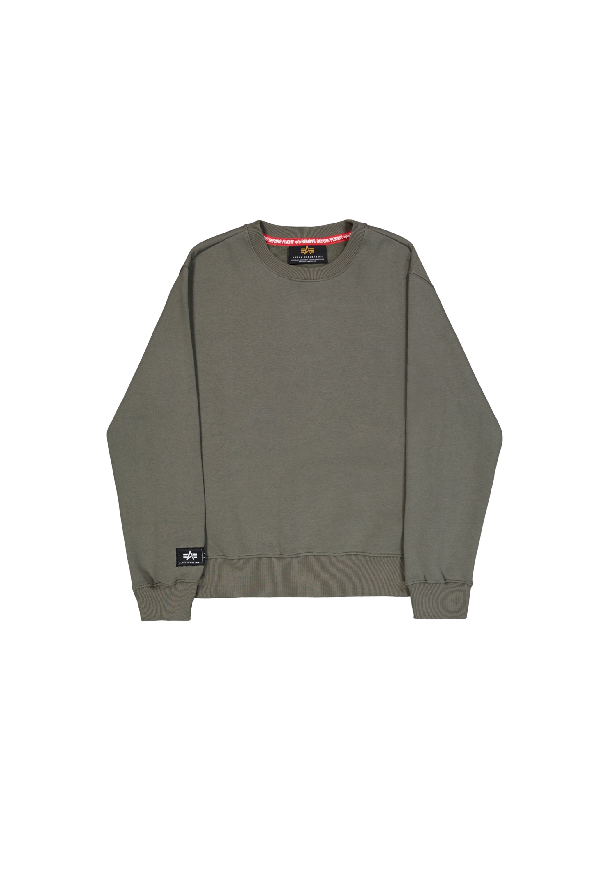 Alpha Industries Sweater "Label Sweatshirt Backprint" günstig online kaufen