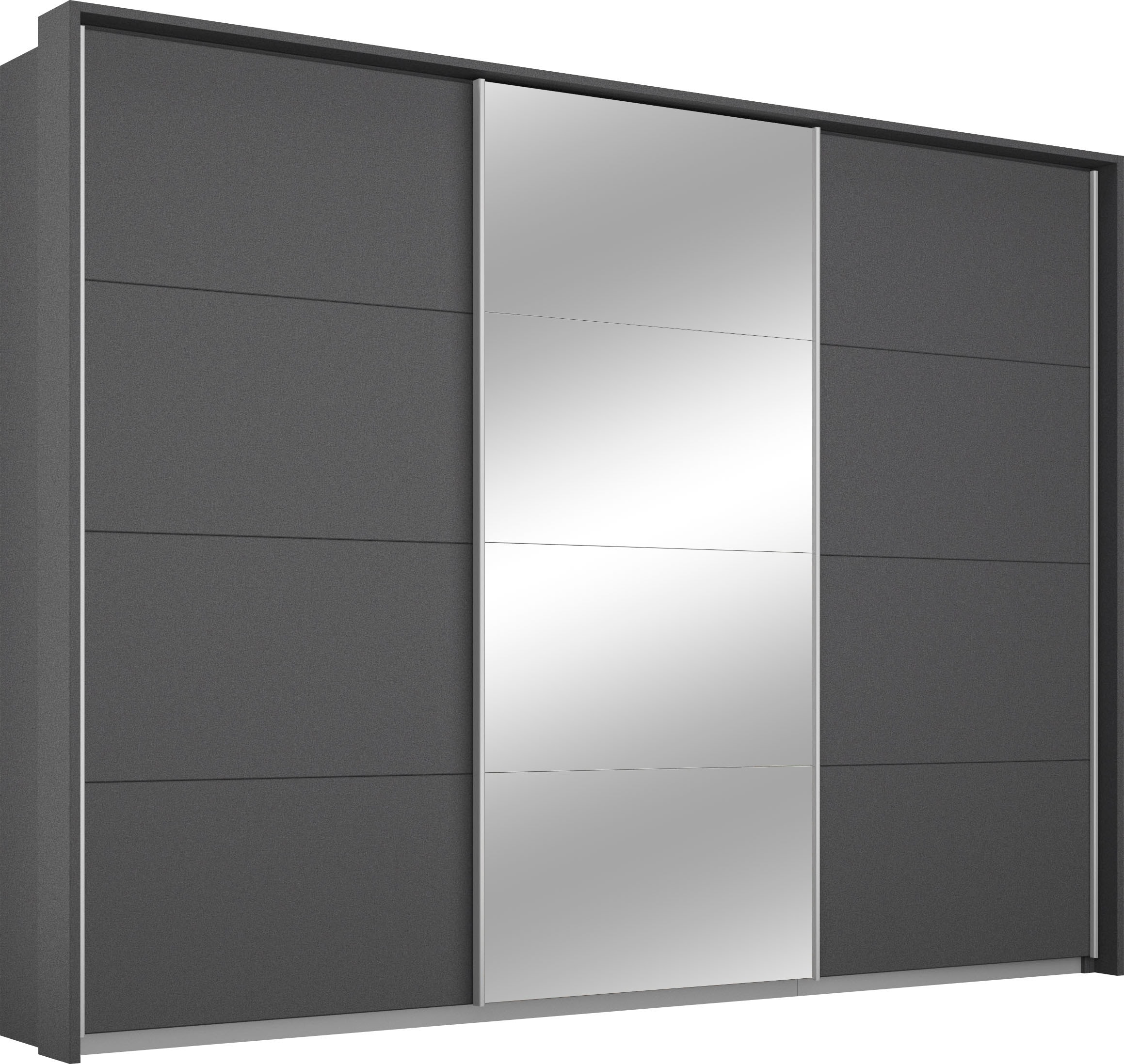 OTTO home Kleiderschrank "Kleiderschrank Schrank Garderobe Wäscheschrank TOMA mit Passepartout" Breiten 211/278/323/368 cm, Höhen 214/233 cm inkl. Passepartout, inkl. Regaleinsatz sowie zusätzlichen Einlegeböden MADE IN GERMANY