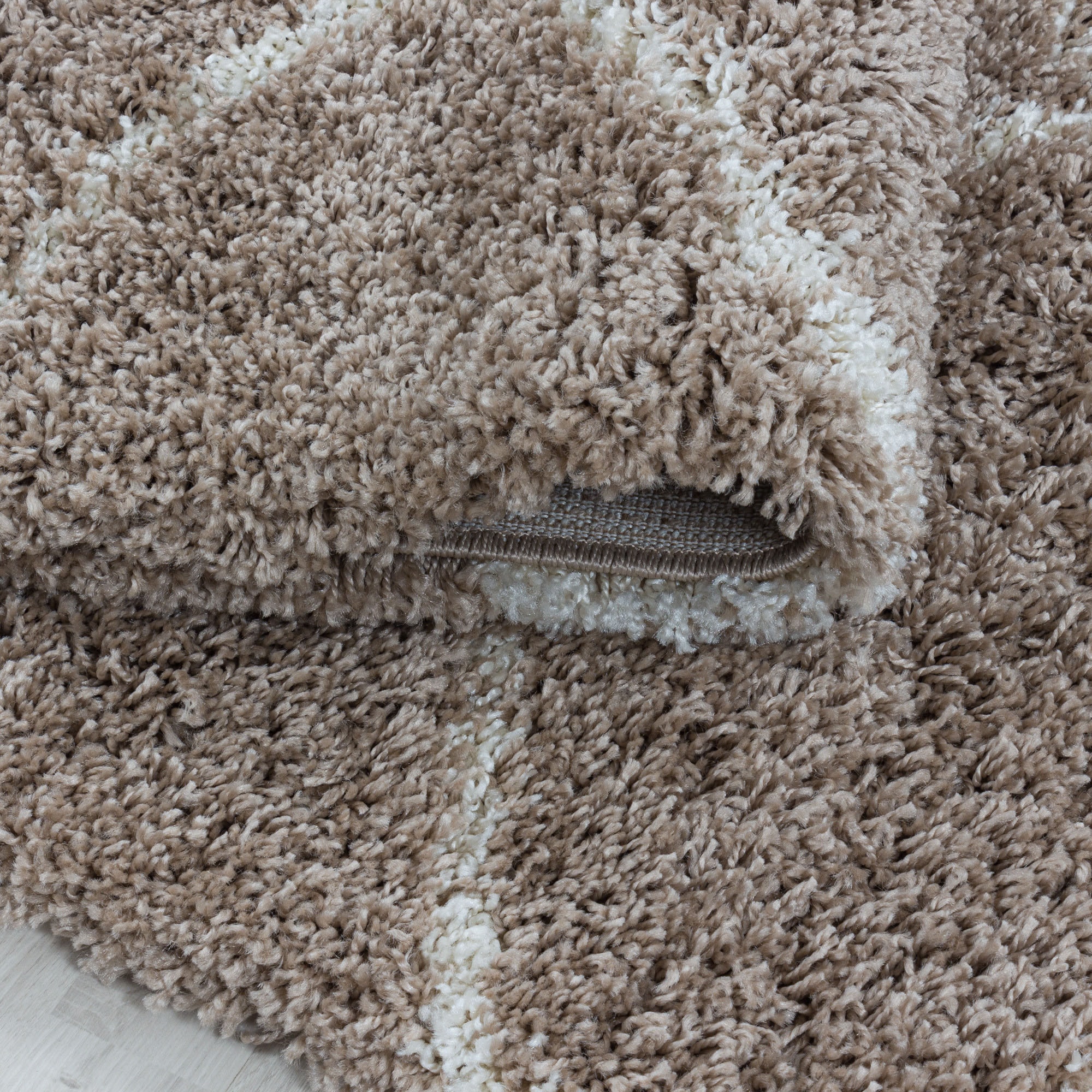 Ayyildiz Teppiche Hochflor-Teppich »SALSA 3201«, rechteckig, 50 mm Höhe, auch in rund, Pflegeleicht / Strapazierfähig / Shaggy/ Wohnzimmer