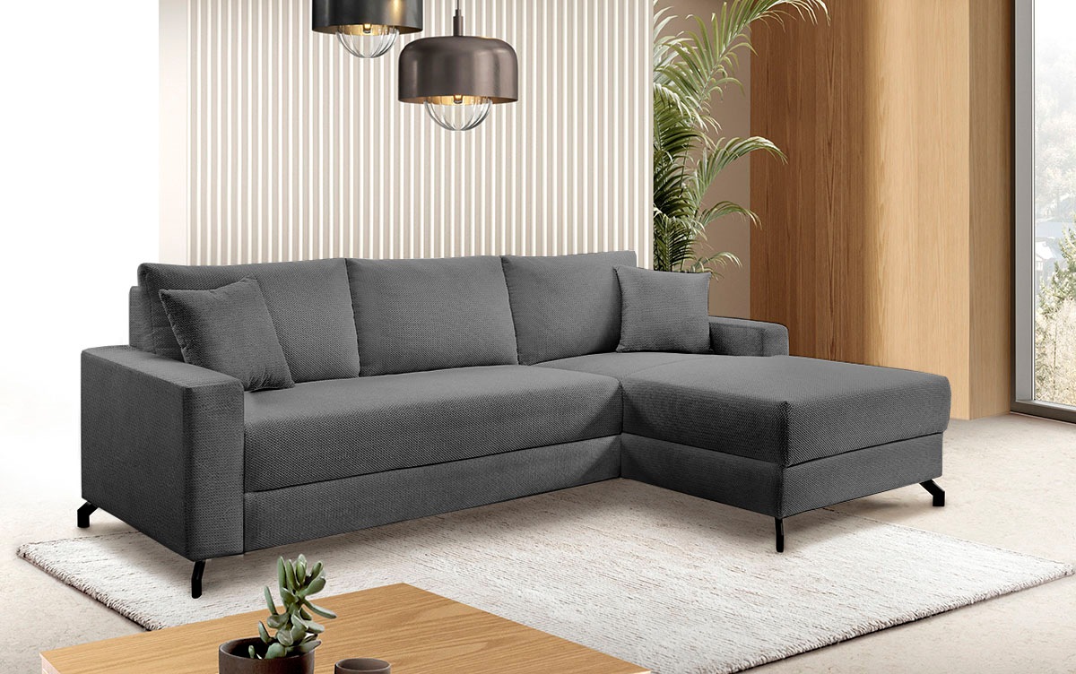 exxpo - sofa fashion Ecksofa "Quattro L-Form, B/T: 247/162 cm", wahlweise m günstig online kaufen