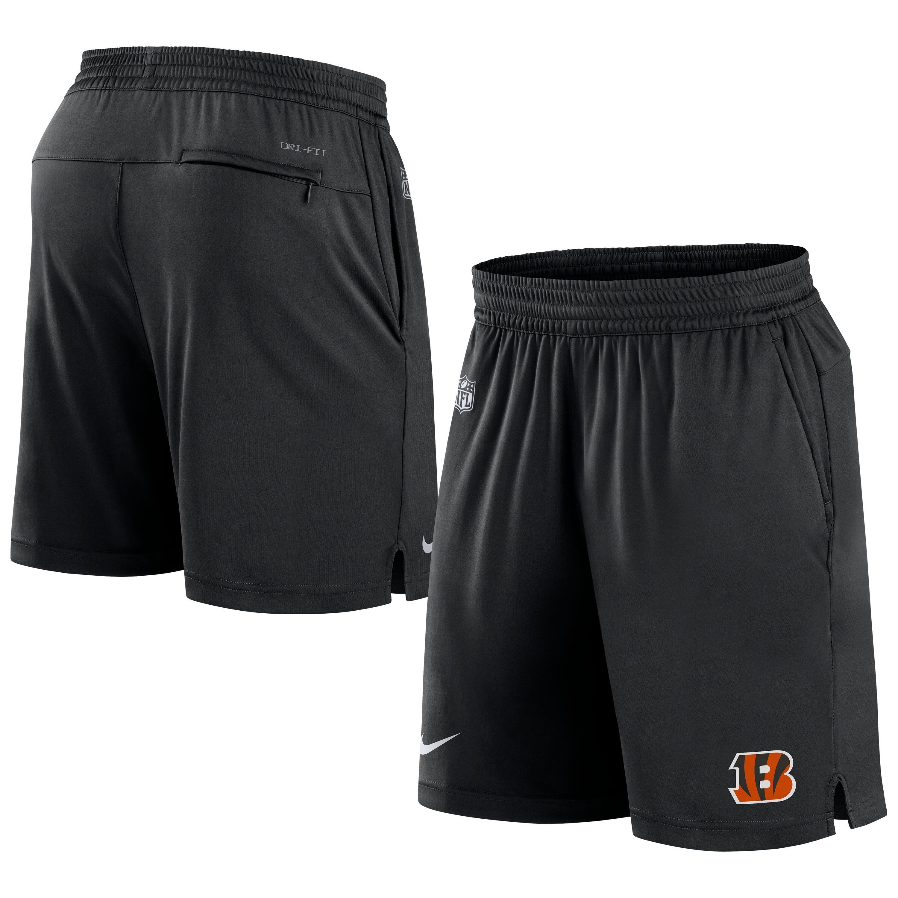 Nike 1100000002199 "Nike Shorts Cincinnati Bengals Nike Dri-FIT Knit"