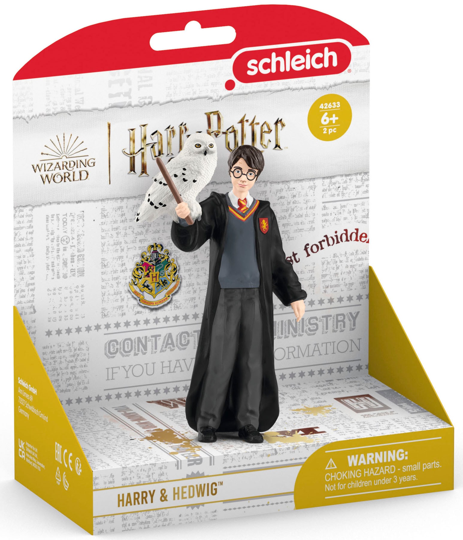 Schleich® Spielfigur »WIZARDING WORLD, Harry Potter™, Harry Potter™ & Hedwig™ (42633)« Made in Europe