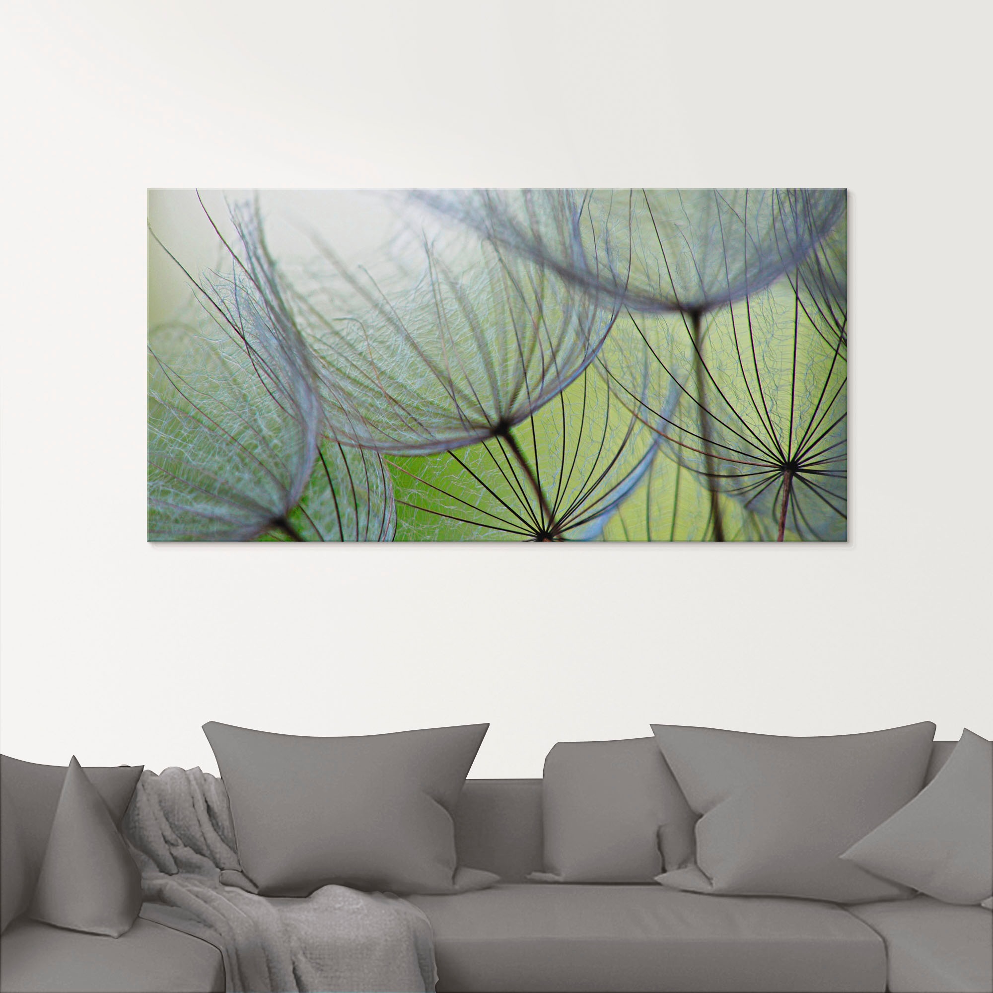 Artland Glasbild "Pusteblumen-Samen II" Blumen 1 Stk. tlg. in verschiedenen günstig online kaufen