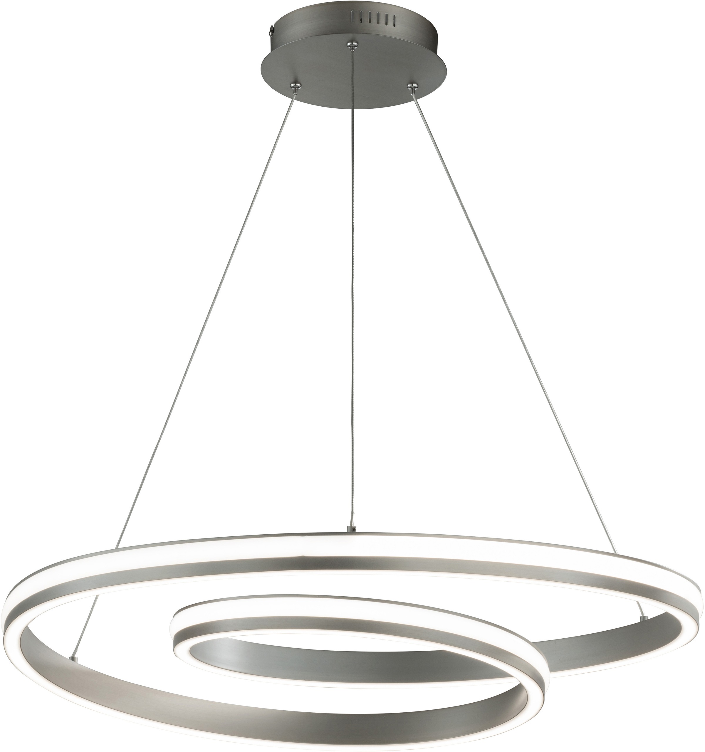 FISCHER & HONSEL LED Pendelleuchte Spiral TW, LED-Board, 1 St., Farbwechsler