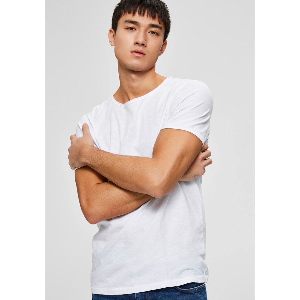 SELECTED HOMME T-Shirt »MORGAN O-NECK TEE«