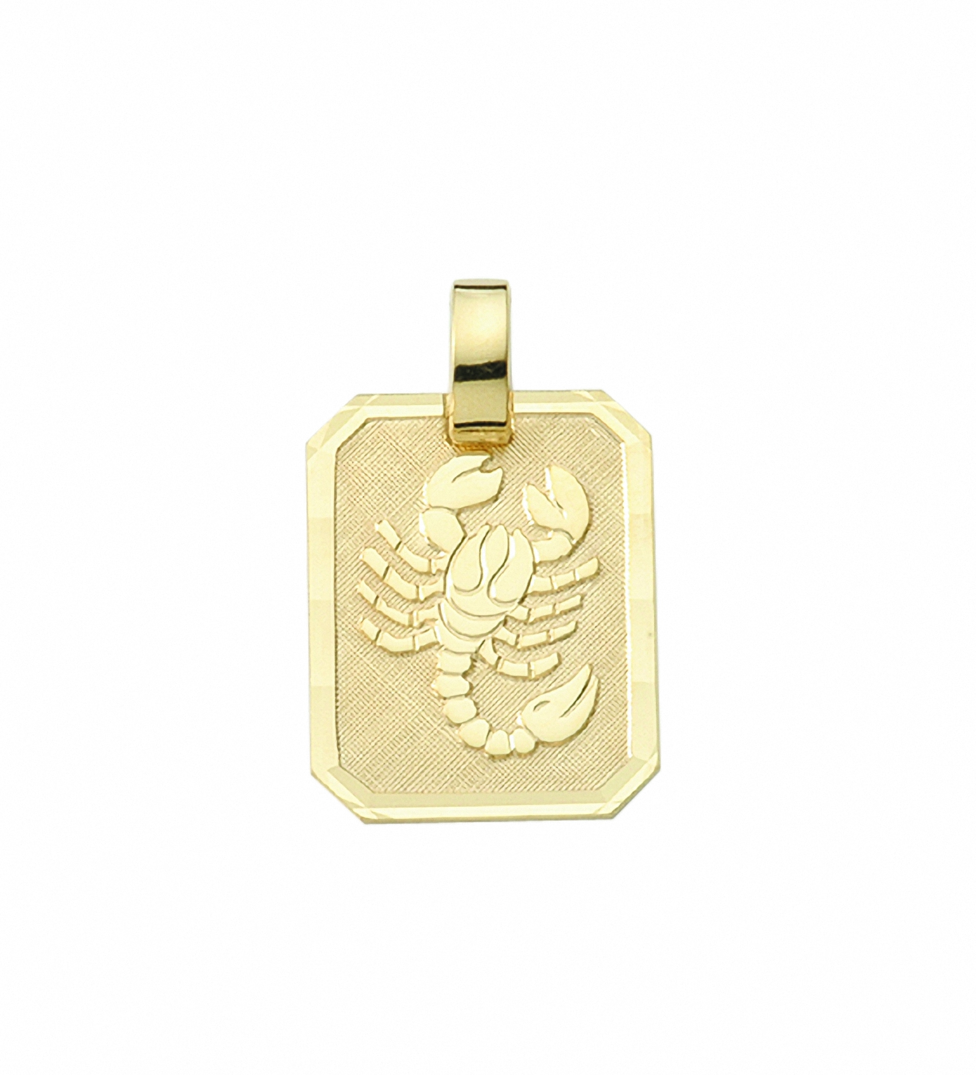 Adelia´s Kette mit Anhänger »333 Gold Sternzeichen Anhänger Skorpion«, Schmuckset - Set mit Halskette