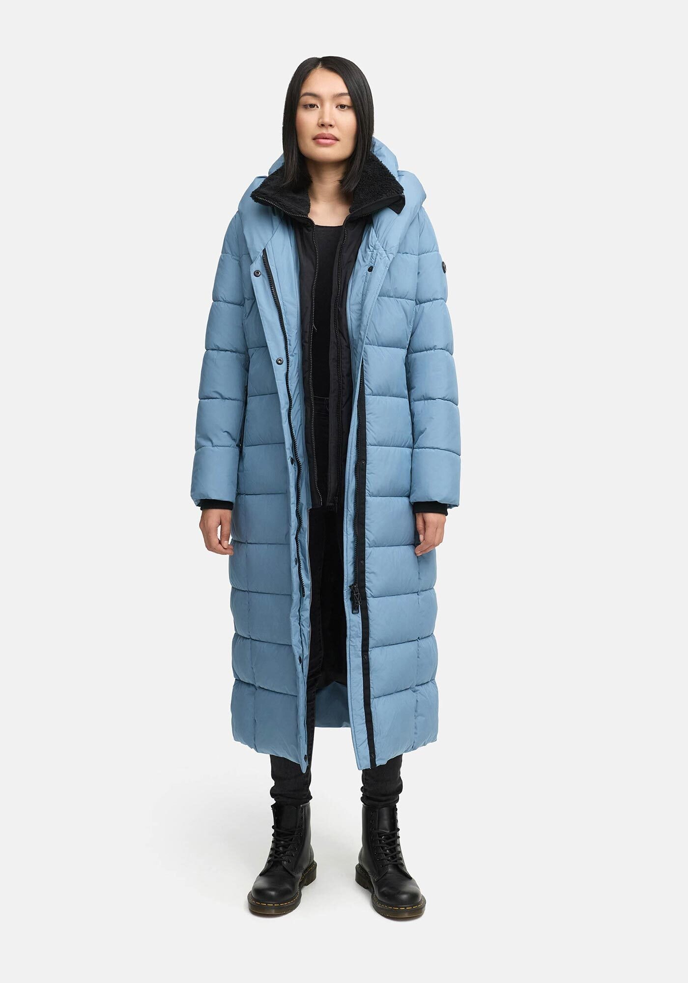 Marikoo Winterjacke "Pakoraa", extra langer Winter Mantel mit abnehmbaren I günstig online kaufen