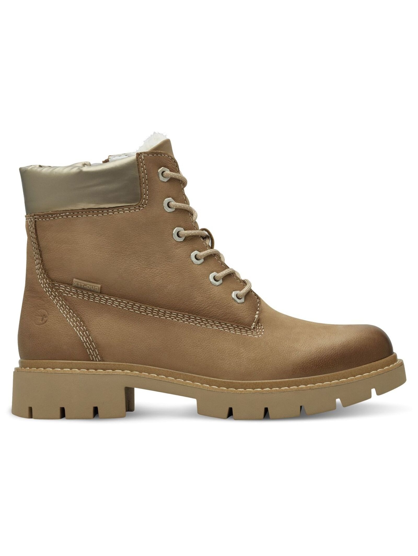 Tamaris Schnürstiefelette »Tamaris Stiefelette Nubukleder/Textil«