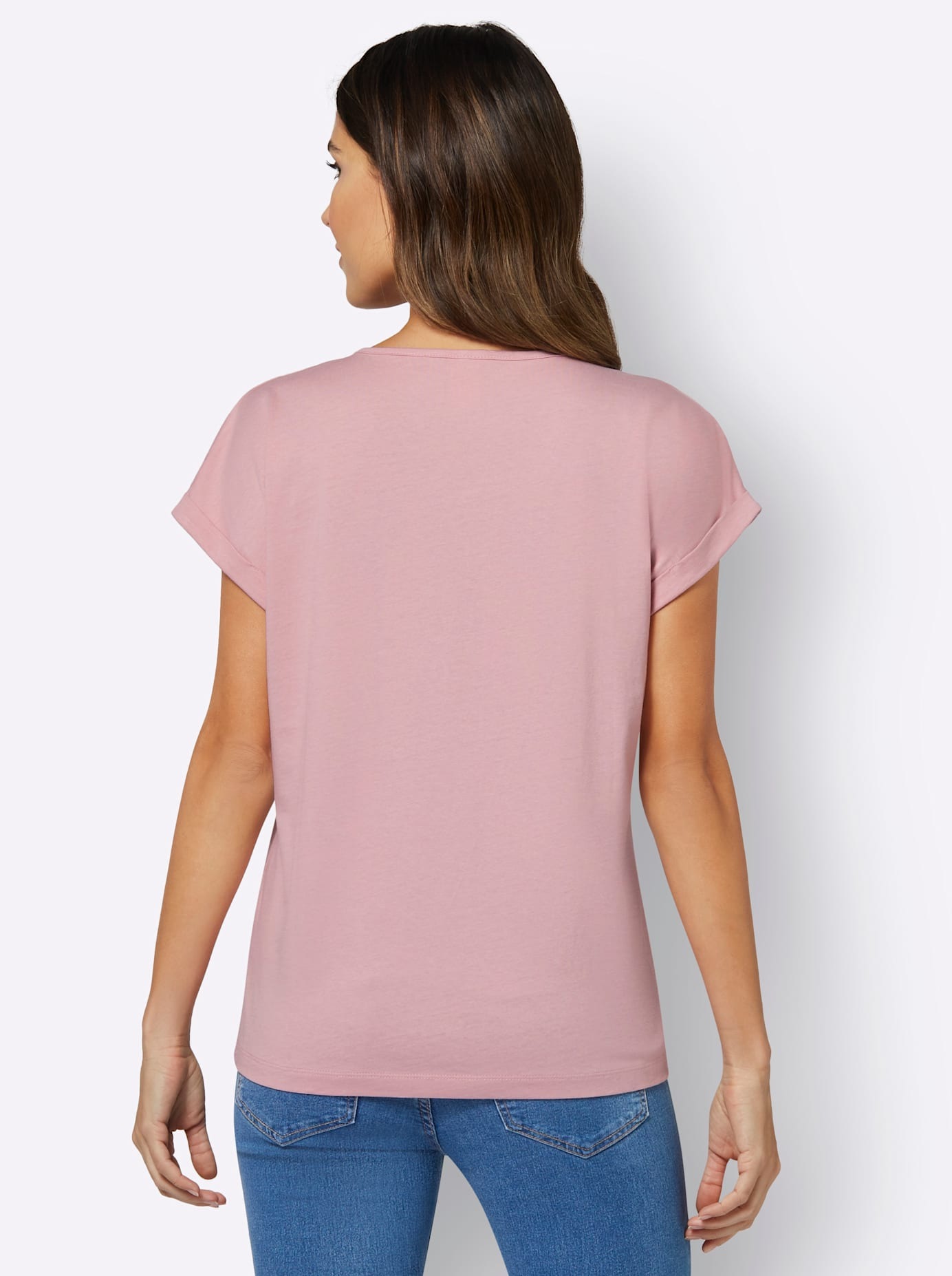 Classic Basics Rundhalsshirt "Rundhals-Shirt" 1 Stk. tlg. günstig online kaufen