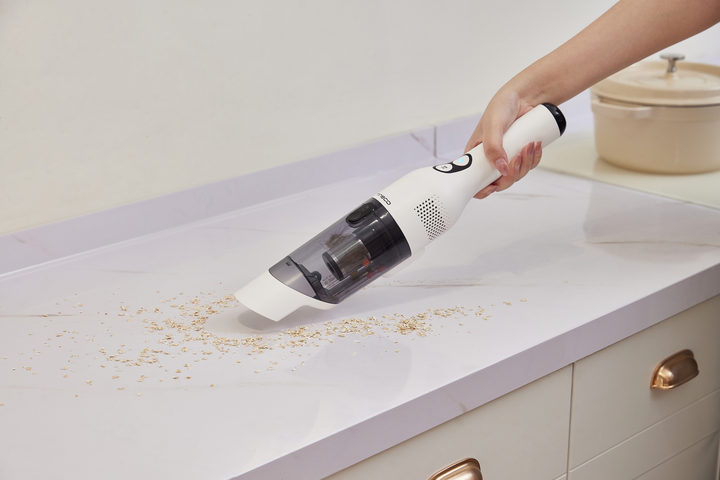 Tineco Akku-Handstaubsauger »Go Mini, für Krümel, Tierhaare, Sofa und Autositze, kabellos«, mit HEPA Filter (Allergiker), 20 Min Laufzeit, 2 Modi