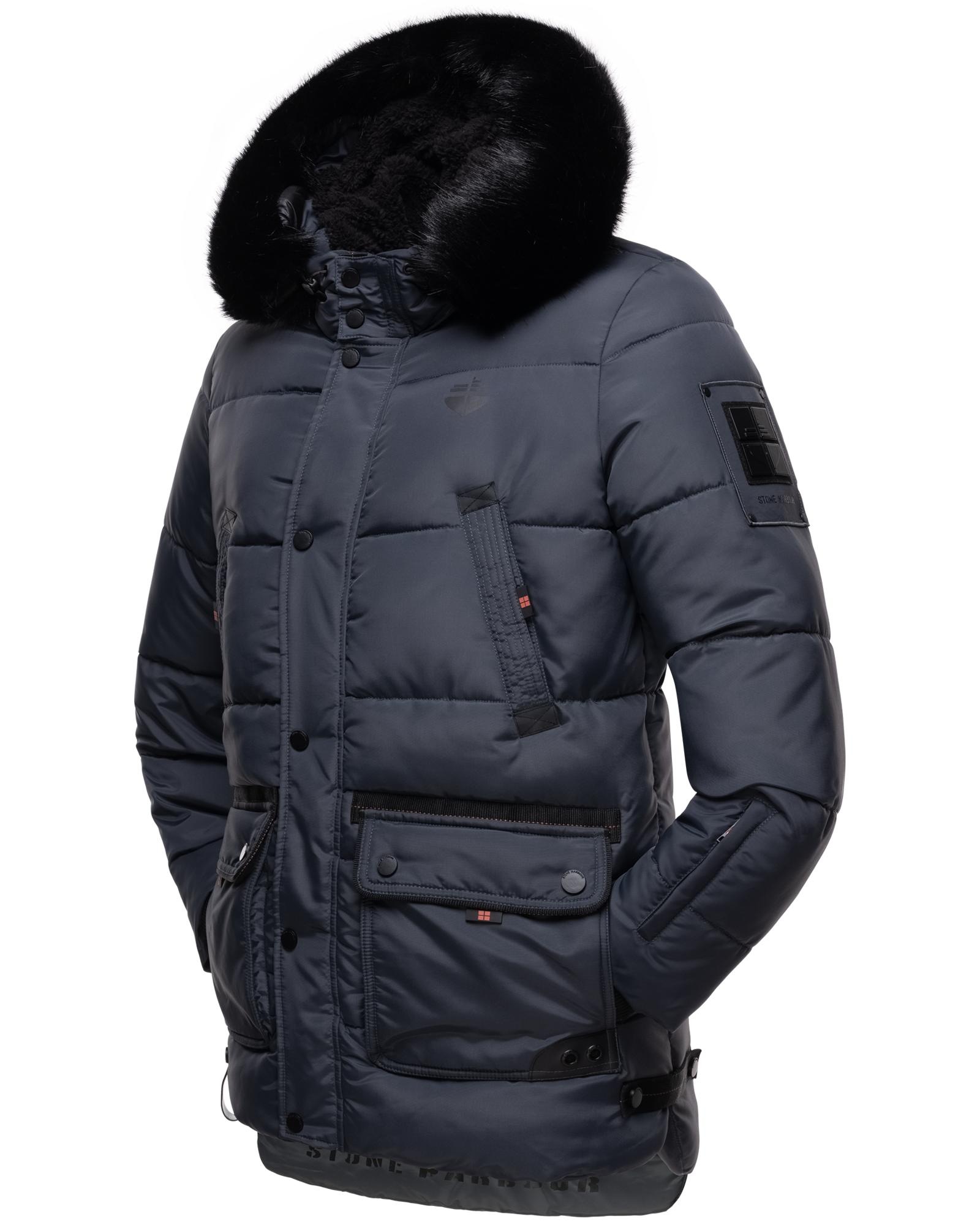 Stone Harbour Steppjacke "Mironoo" mit Kapuze stylische Outdoorjacke mit gr günstig online kaufen