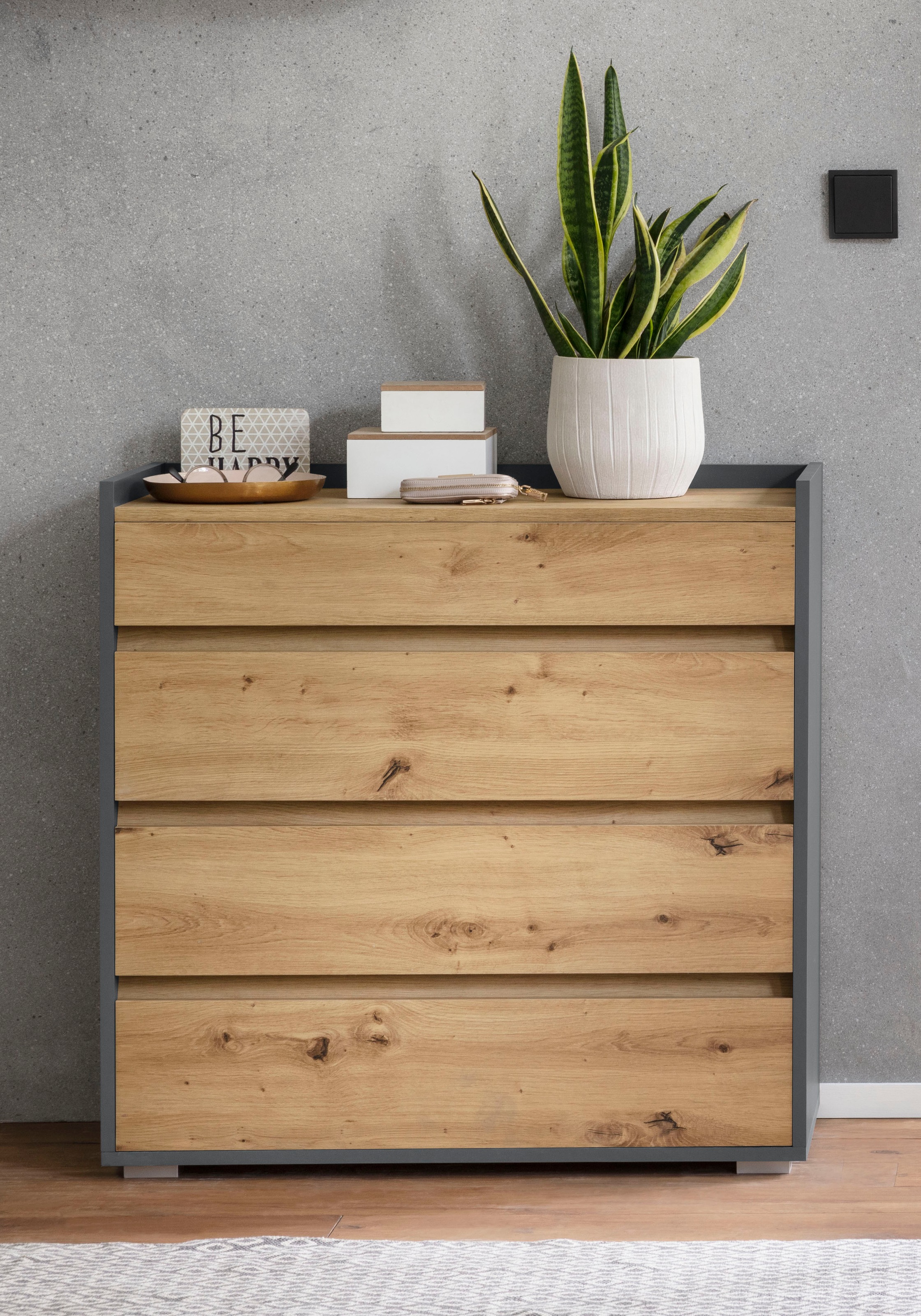 OTTO home Kommode "Kosmo" 4 Schubladen mit Vollauszug günstig online kaufen