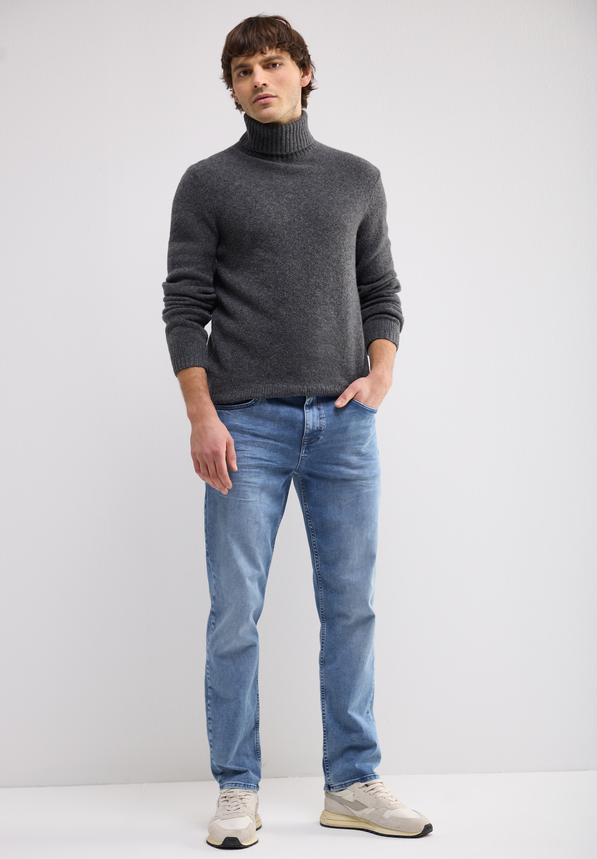STREET ONE MEN Regular-fit-Jeans, 5-Pocket-Style