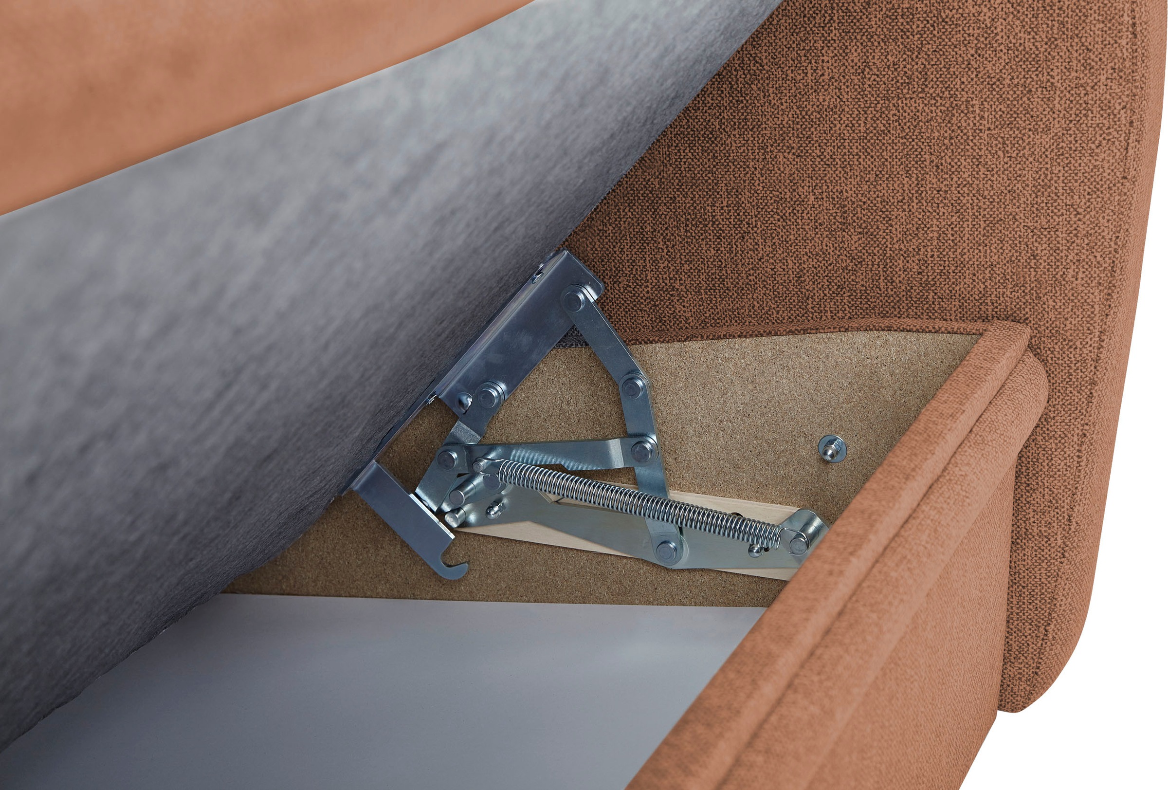 VILLA BECK Ecksofa »Varese L-Form«, (2 St.), Kopfteilverstellung, wahlweise mit Sitzvorzug, in Sitzhöhe 46 cm