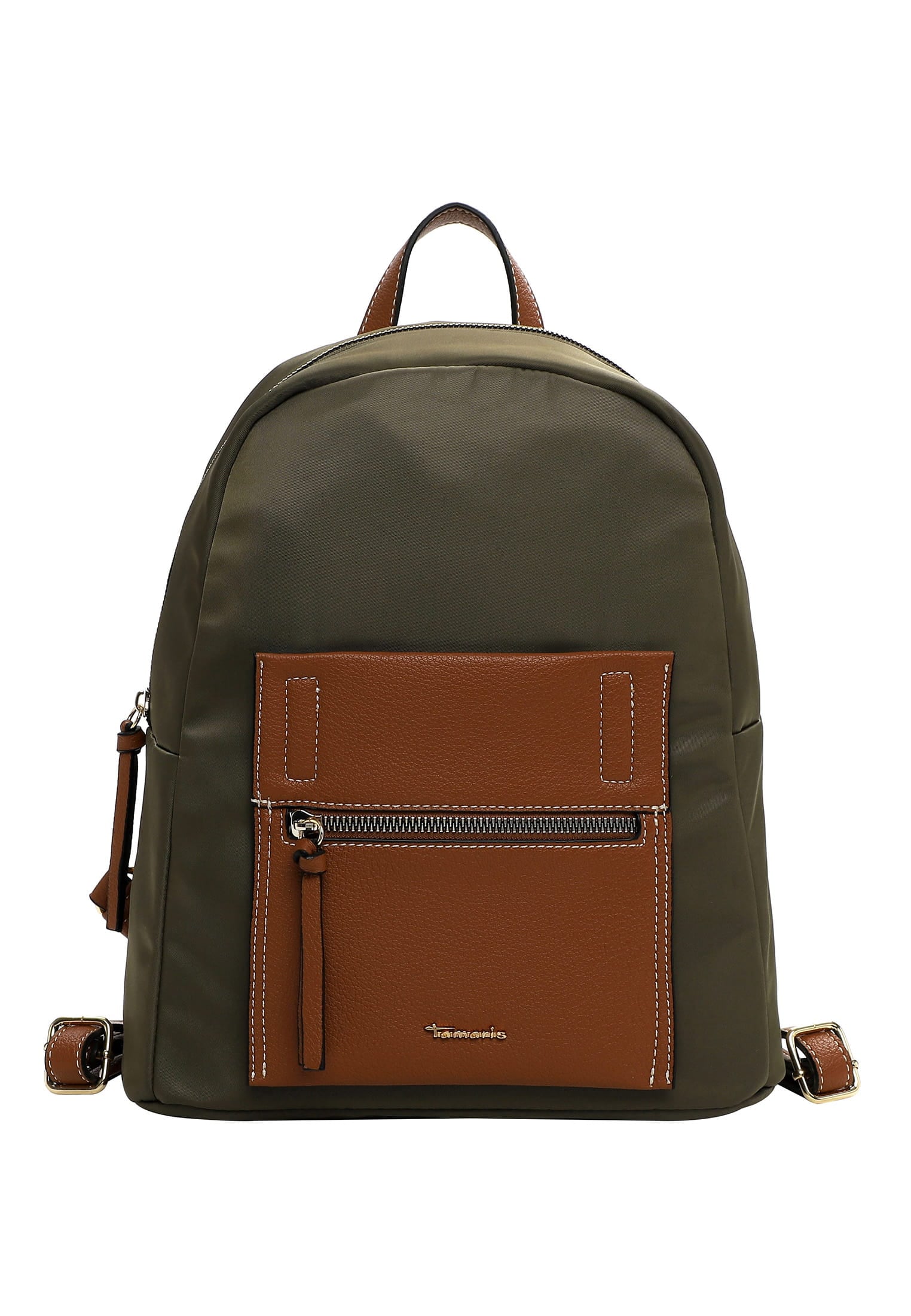 TAMARIS Rucksack "Rucksack TAS Fabrizia", grün, Polyester, Rucksäcke