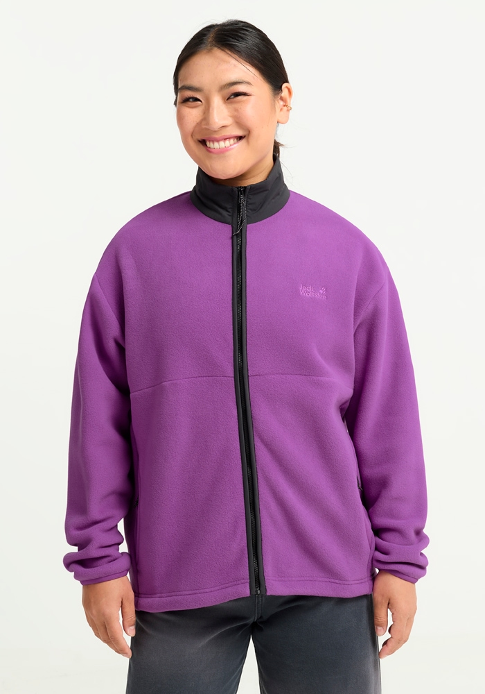 Jack Wolfskin Fleecejacke "SUMETRO FZ W" Fleecejacke, POLARTEC 200 SERIES, durchgehender Reißverschluss
