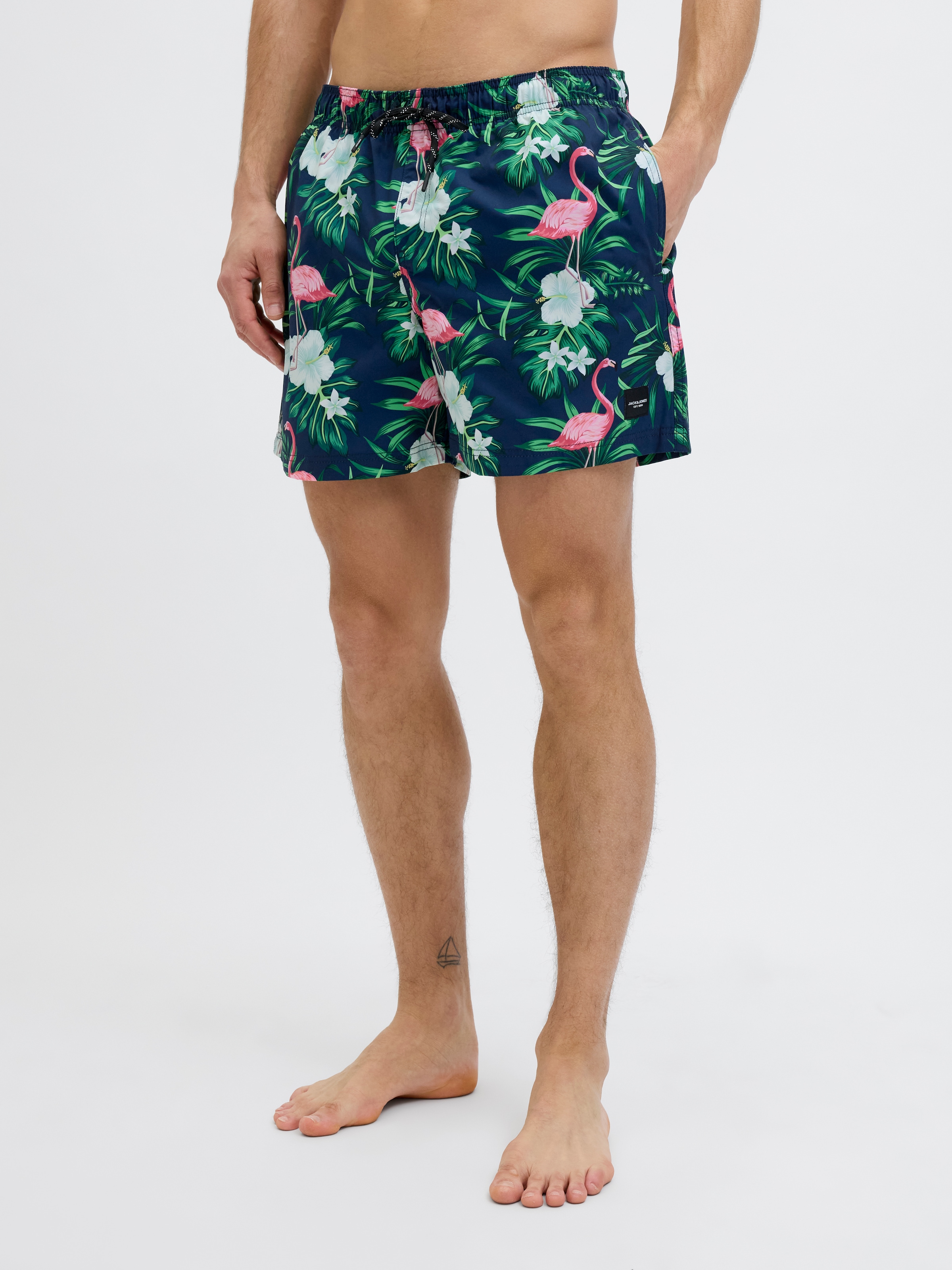 Jack & Jones Badeshorts "JPSTMAUI JJSWIM NOVELTY AOP AKM SN" günstig online kaufen