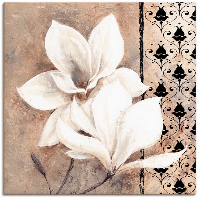 Artland Wandbild »Klassische Magnolien«, Blumenbilder, (1 St.), als Alubild,  Leinwandbild, Wandaufkleber oder Poster in versch. Größen bestellen | BAUR