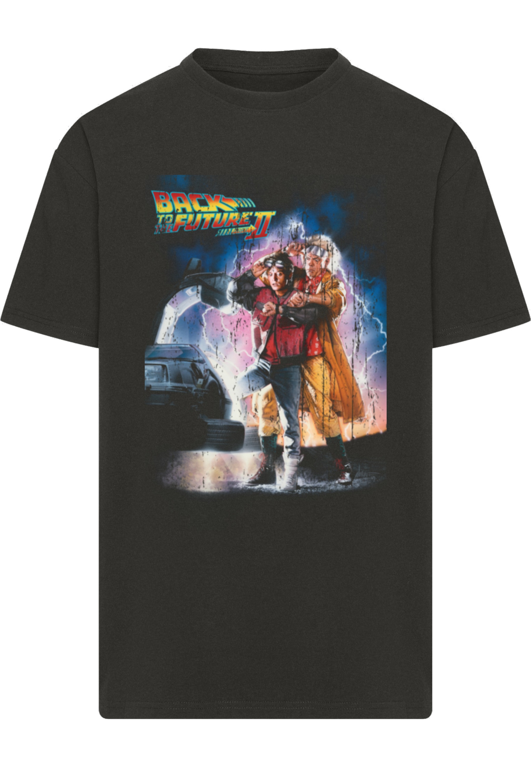 Merchcode T-Shirt "Merchcode Back to the Future II Poster Oversize Tee" 1