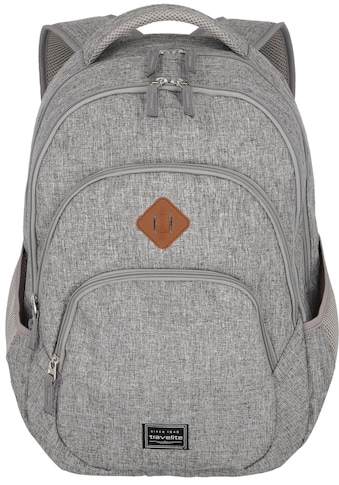 Laptoprucksack »Basics Melange, hellgrau«