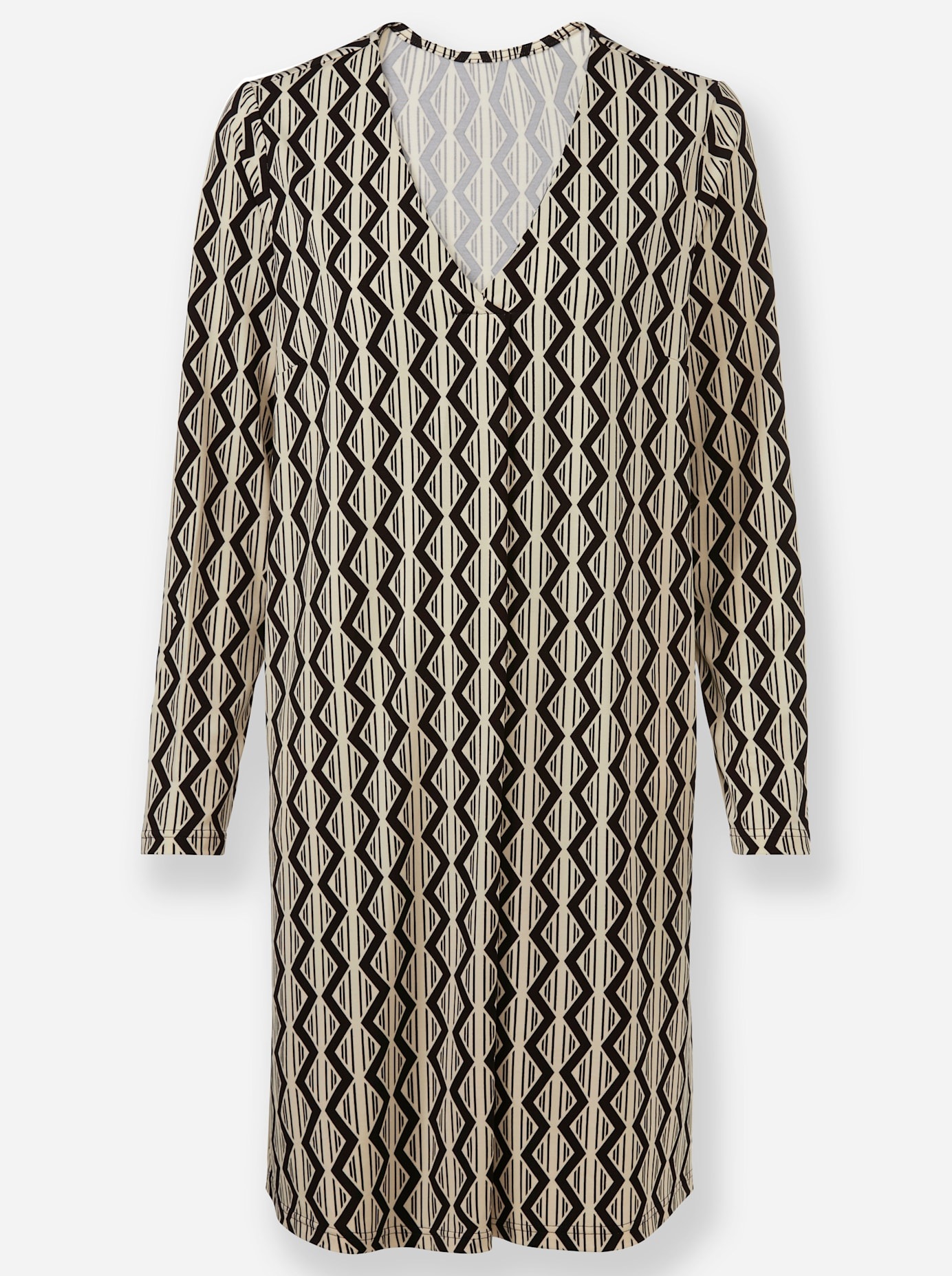 INSPIRATIONEN Women's Jersey Dress Multicolor Size 48 3
