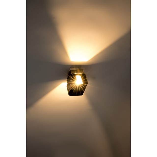 Black Friday HEITRONIC LED Wandleuchte »Sophie«, 2 flammig-flammig,  Wandlampe, Außenleuchte, Austrahlungswinkel individuell einstelllbar | BAUR