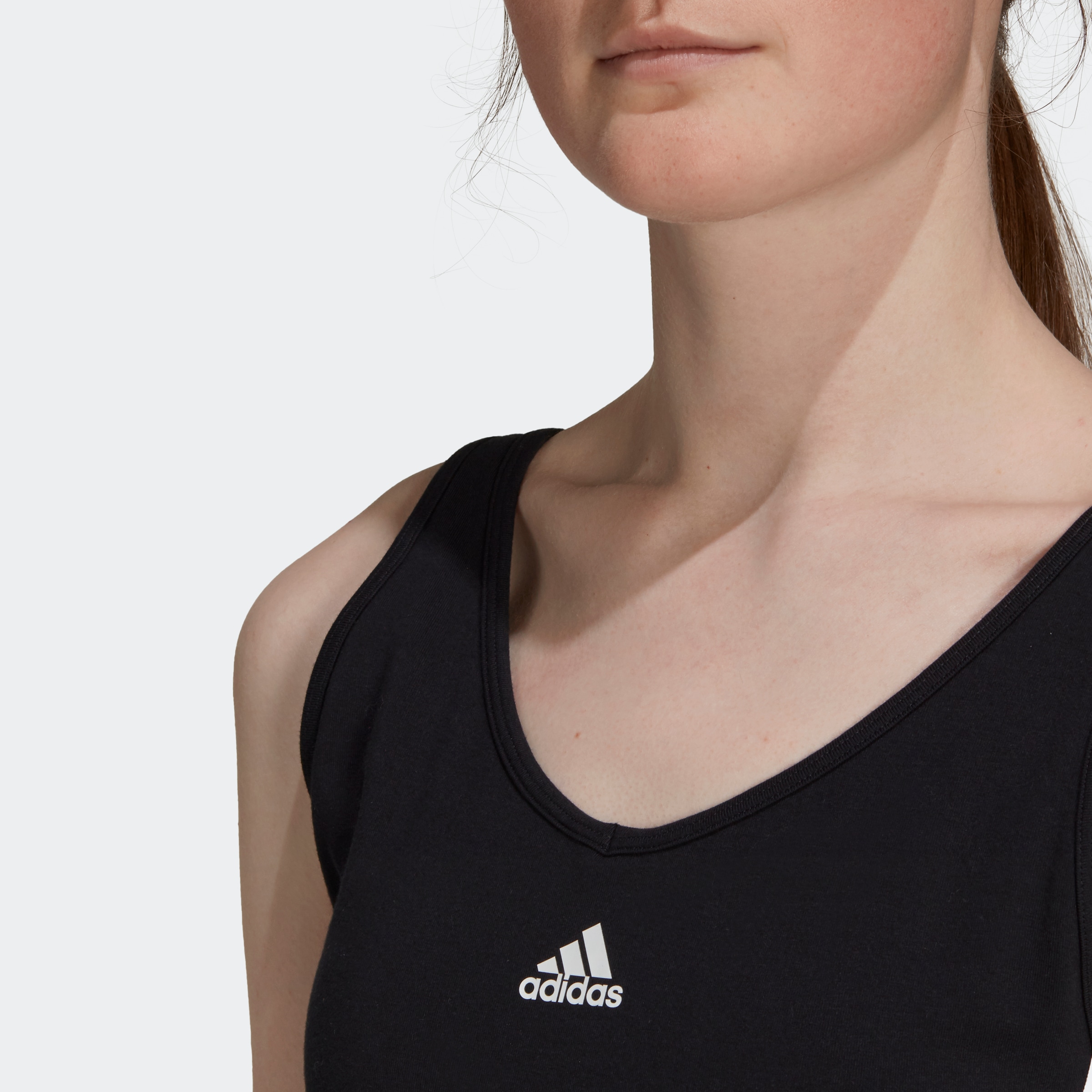 Ladies adidas deals crop top